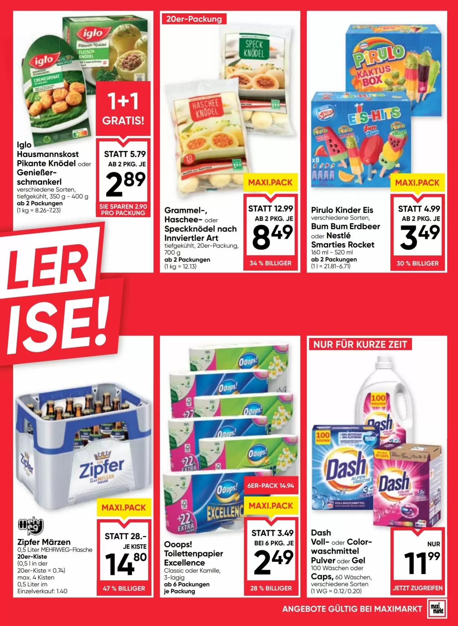 Maximarkt Flugblatt (ab 20.08.2026) - Angebote und Prospekt - Seite 3