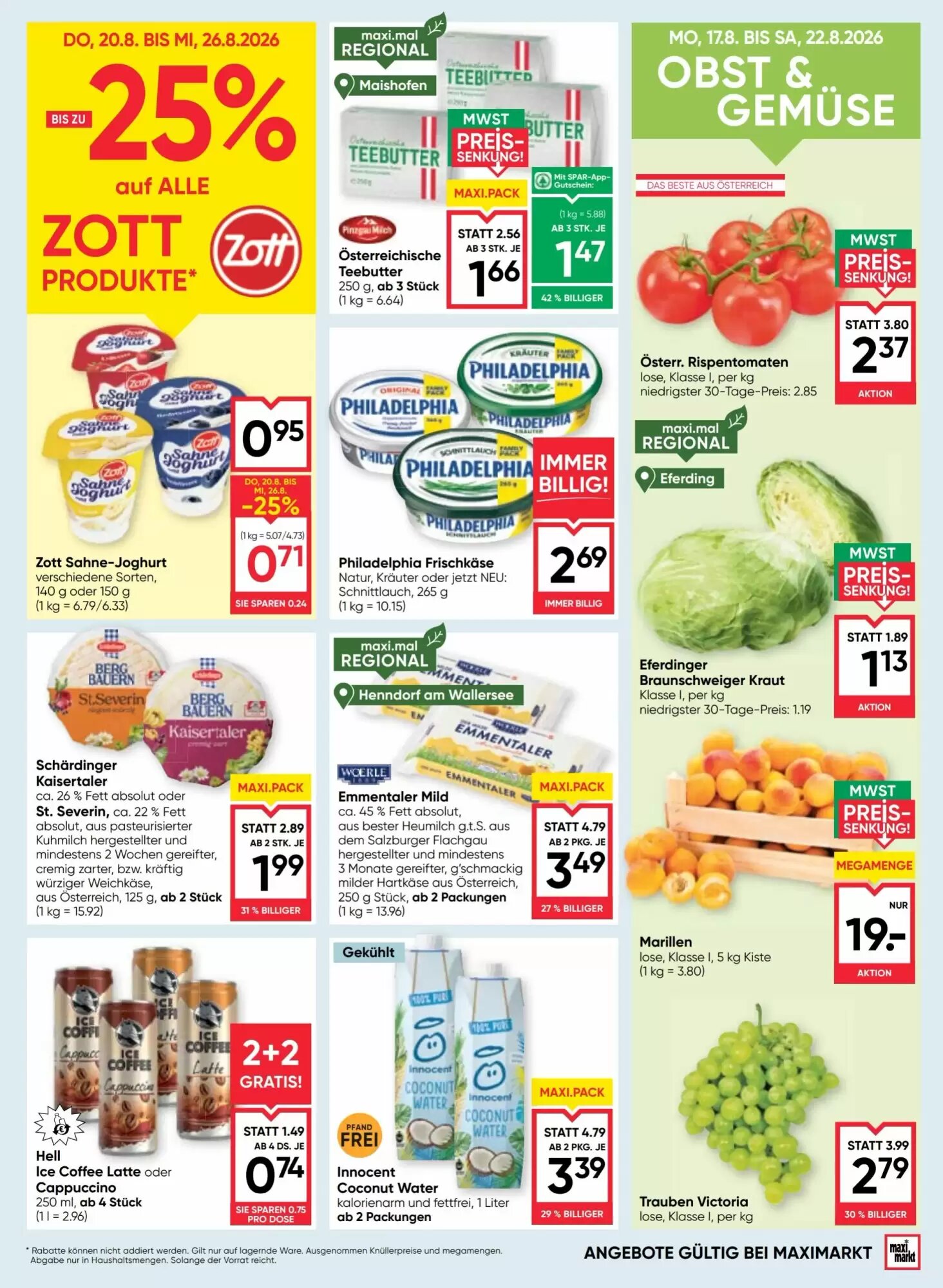Maximarkt Flugblatt (ab 20.08.2026) - Angebote und Prospekt - Seite 9