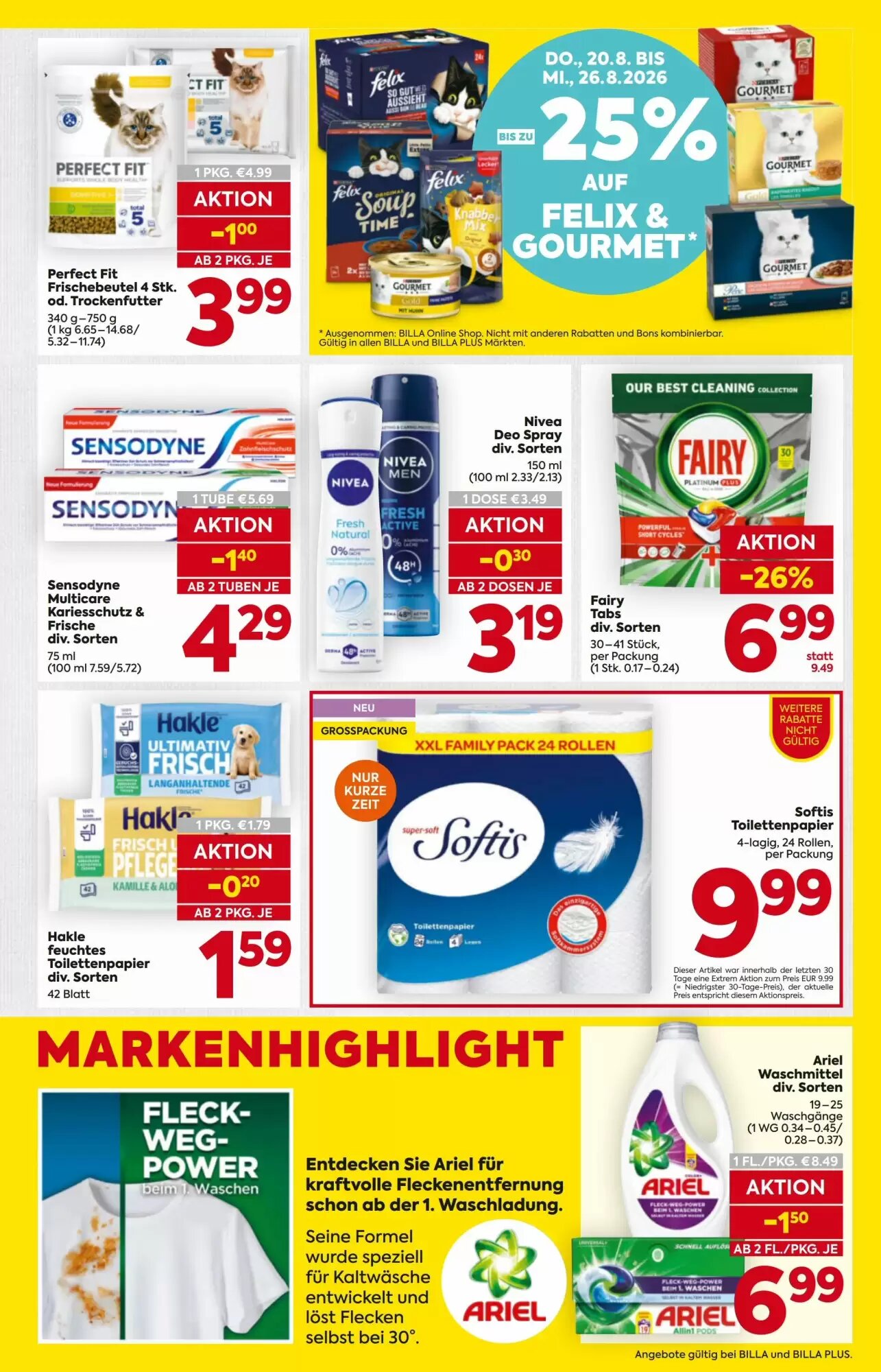 Billa Flugblatt (ab 20.08.2026) - Angebote und Prospekt - Seite 15