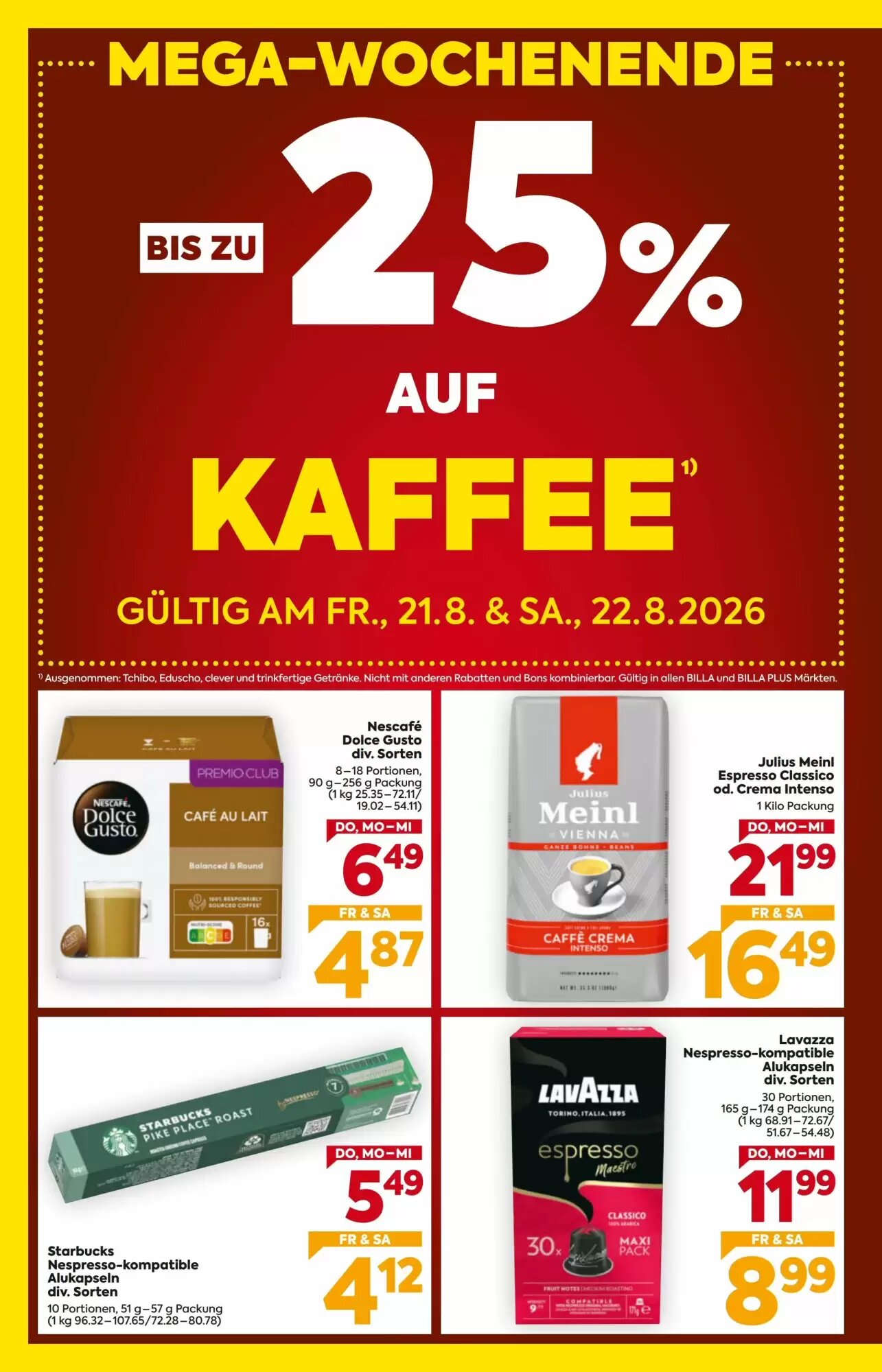 Billa Flugblatt (ab 20.08.2026) - Angebote und Prospekt - Seite 2