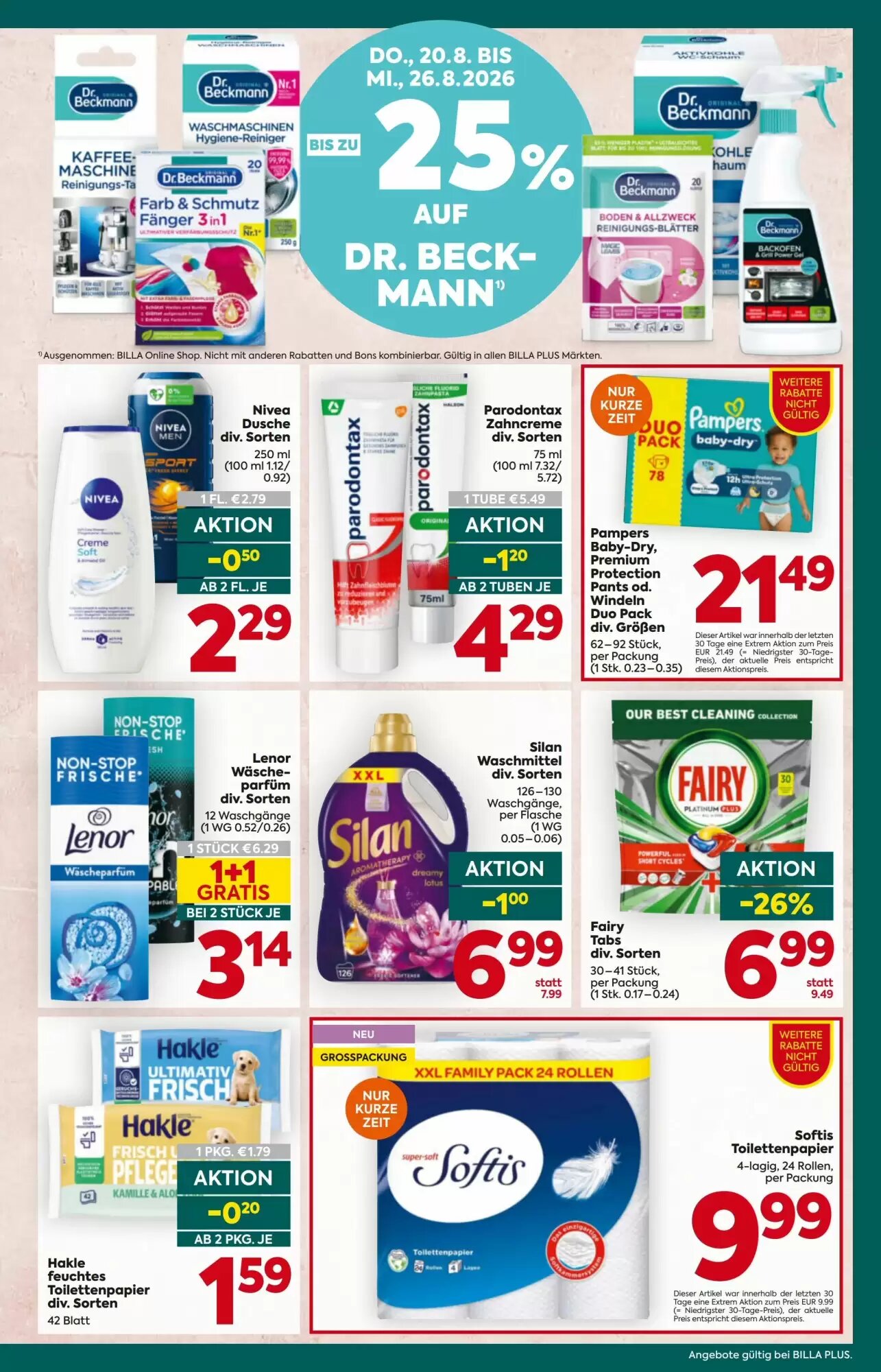 Billa Flugblatt (ab 20.08.2026) - Angebote und Prospekt - Seite 15