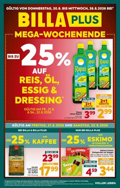 Billa Flugblatt (ab 20.08.2026) - Angebote und Prospekt