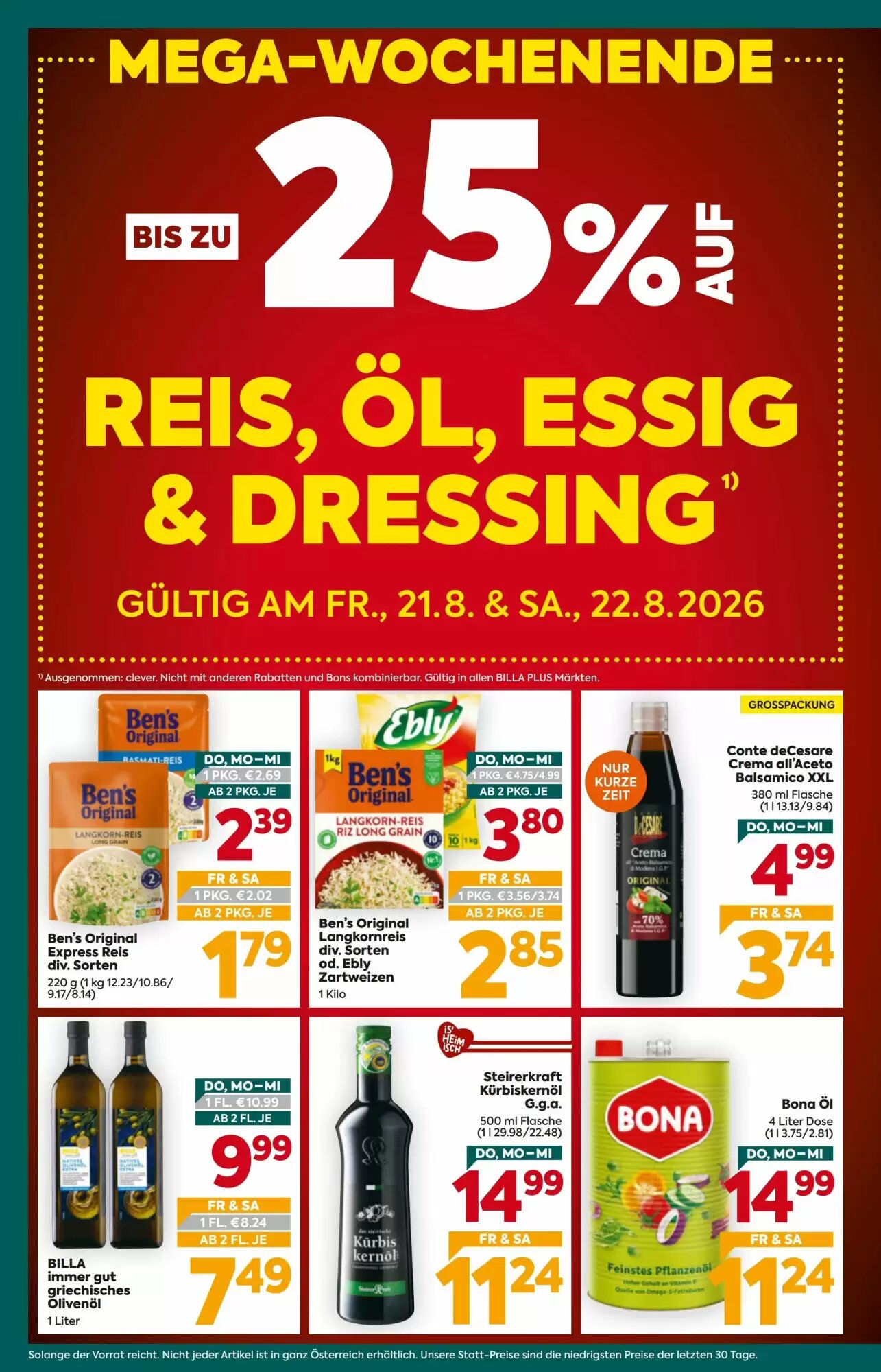 Billa Flugblatt (ab 20.08.2026) - Angebote und Prospekt - Seite 2