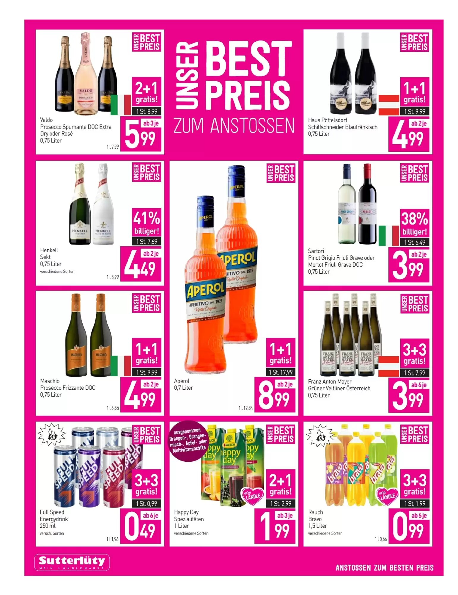Sutterlüty Flugblatt (ab 20.08.2026) - Angebote und Prospekt - Seite 14