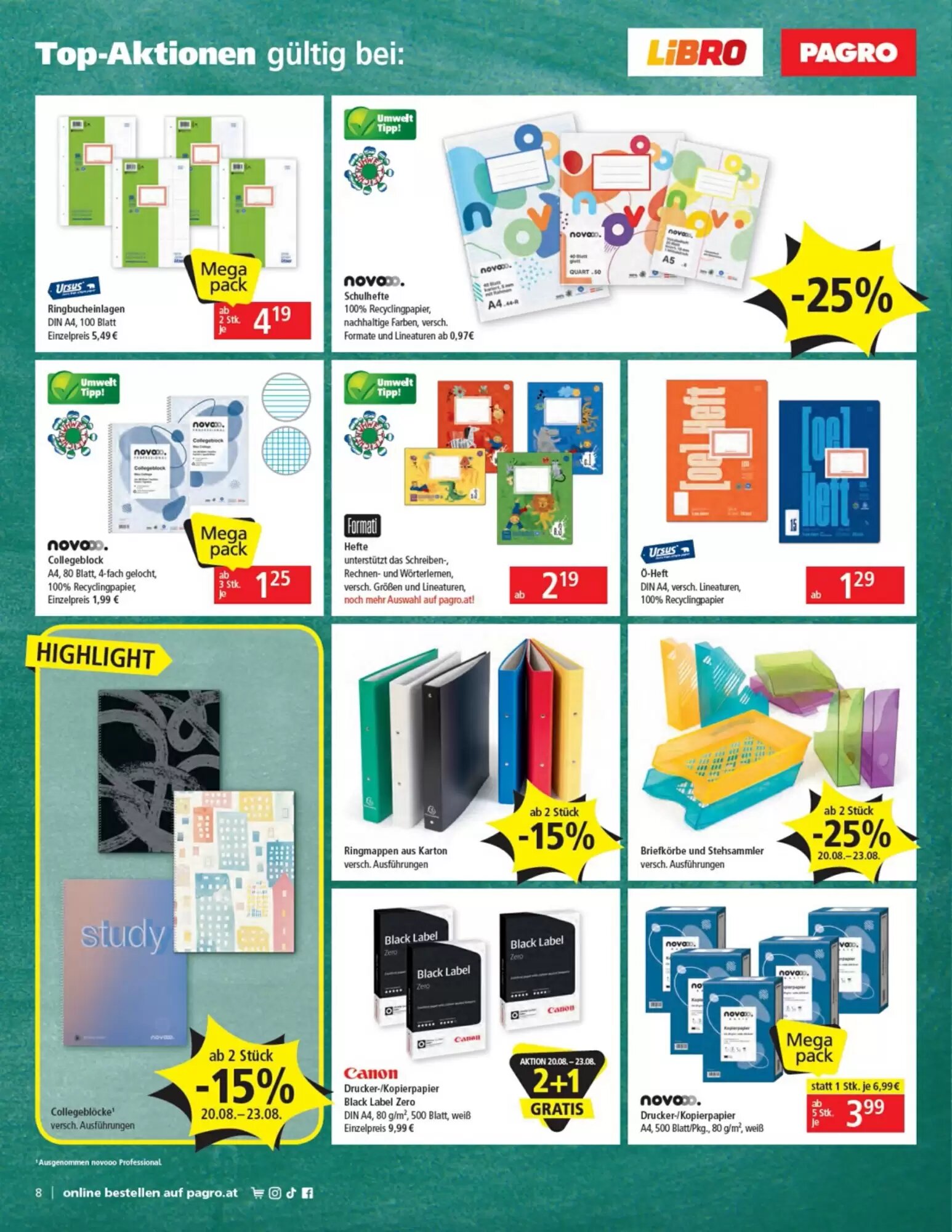Libro Flugblatt (ab 20.08.2026) - Angebote und Prospekt - Seite 8