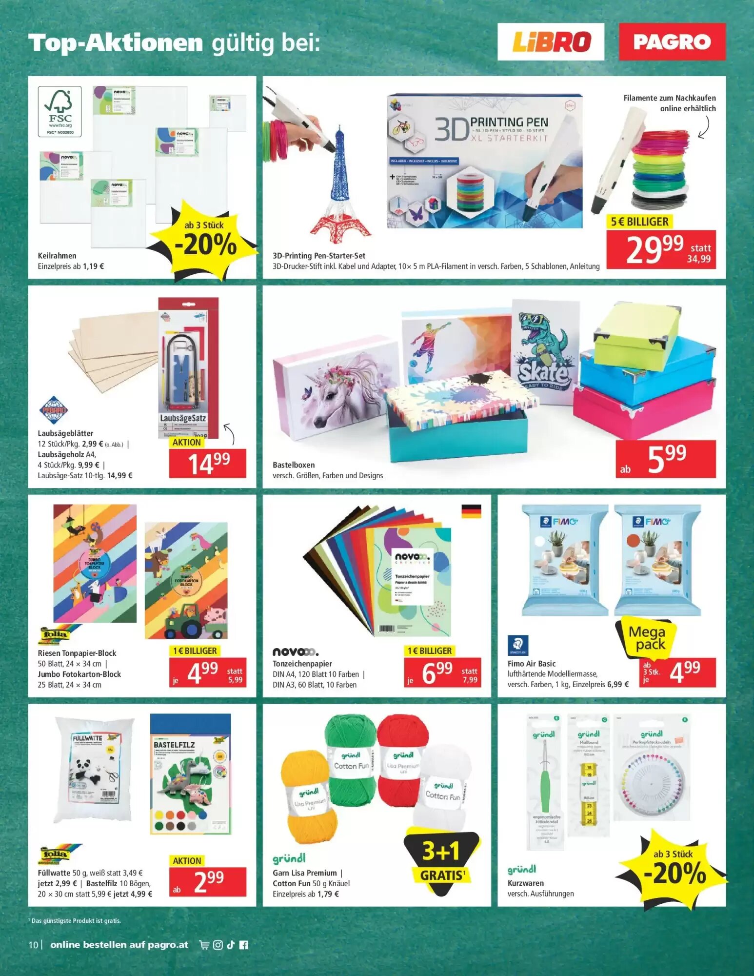 Pagro Diskont Flugblatt (ab 20.08.2026) - Angebote und Prospekt - Seite 10