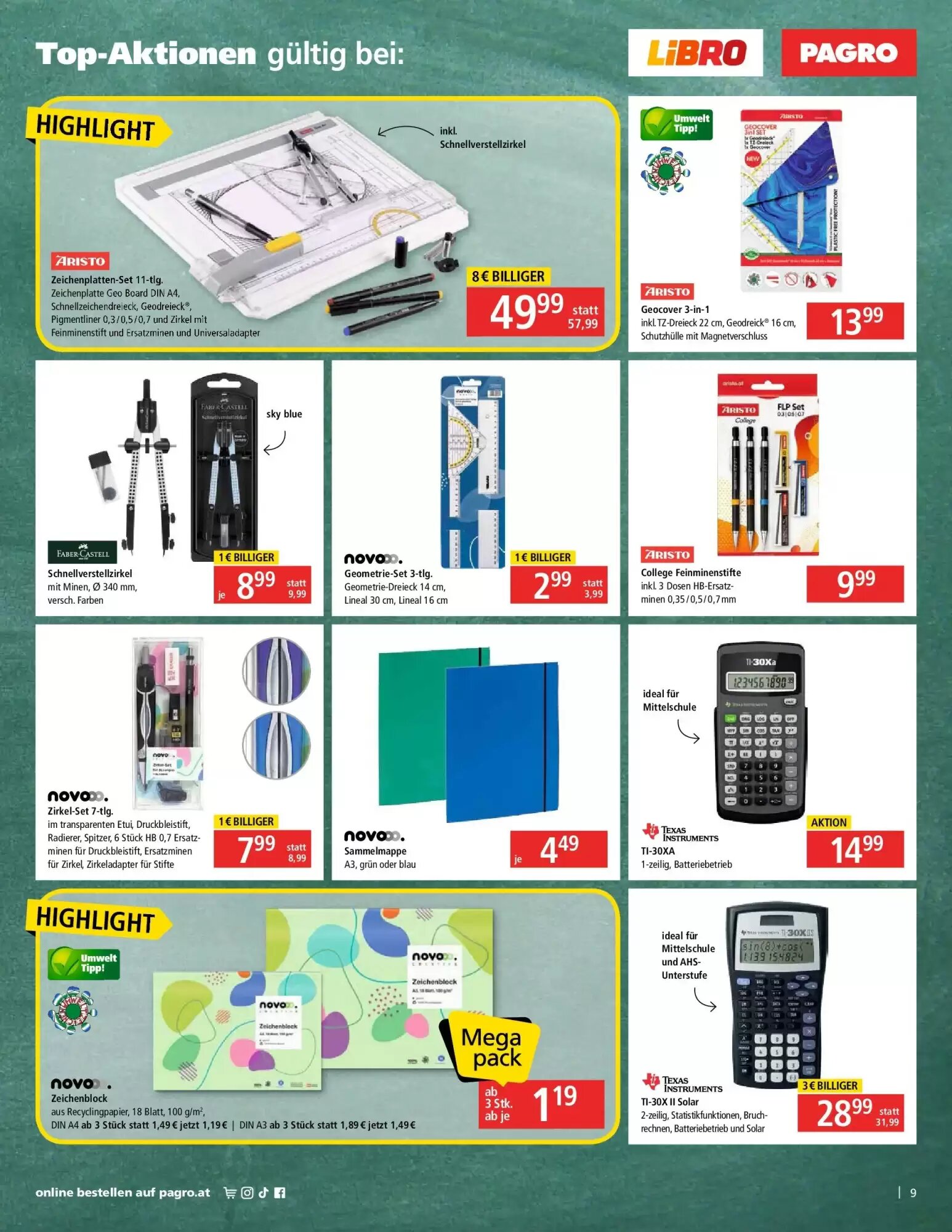 Pagro Diskont Flugblatt (ab 20.08.2026) - Angebote und Prospekt - Seite 9