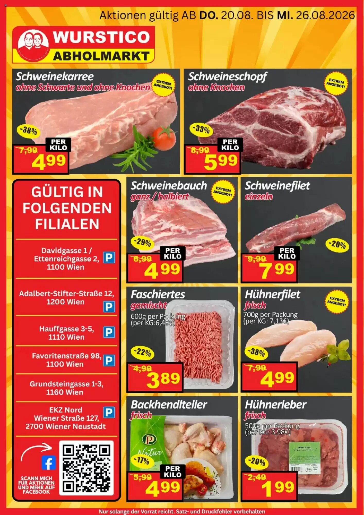 Wurstico Flugblatt (ab 20.08.2026) - Angebote und Prospekt - Seite 1
