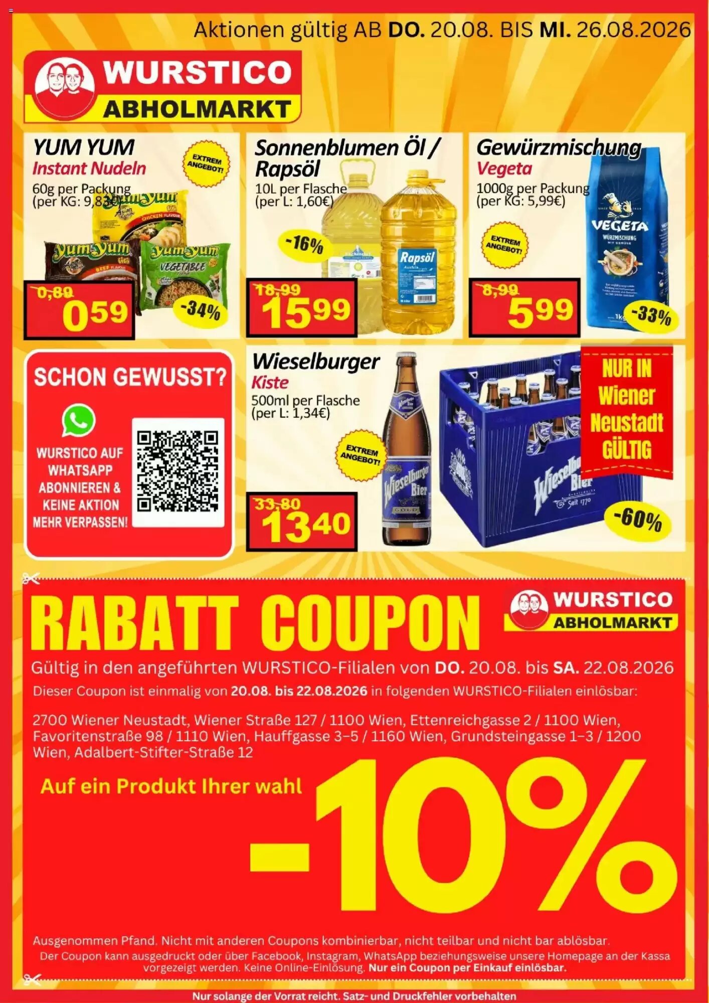 Wurstico Flugblatt (ab 20.08.2026) - Angebote und Prospekt - Seite 3
