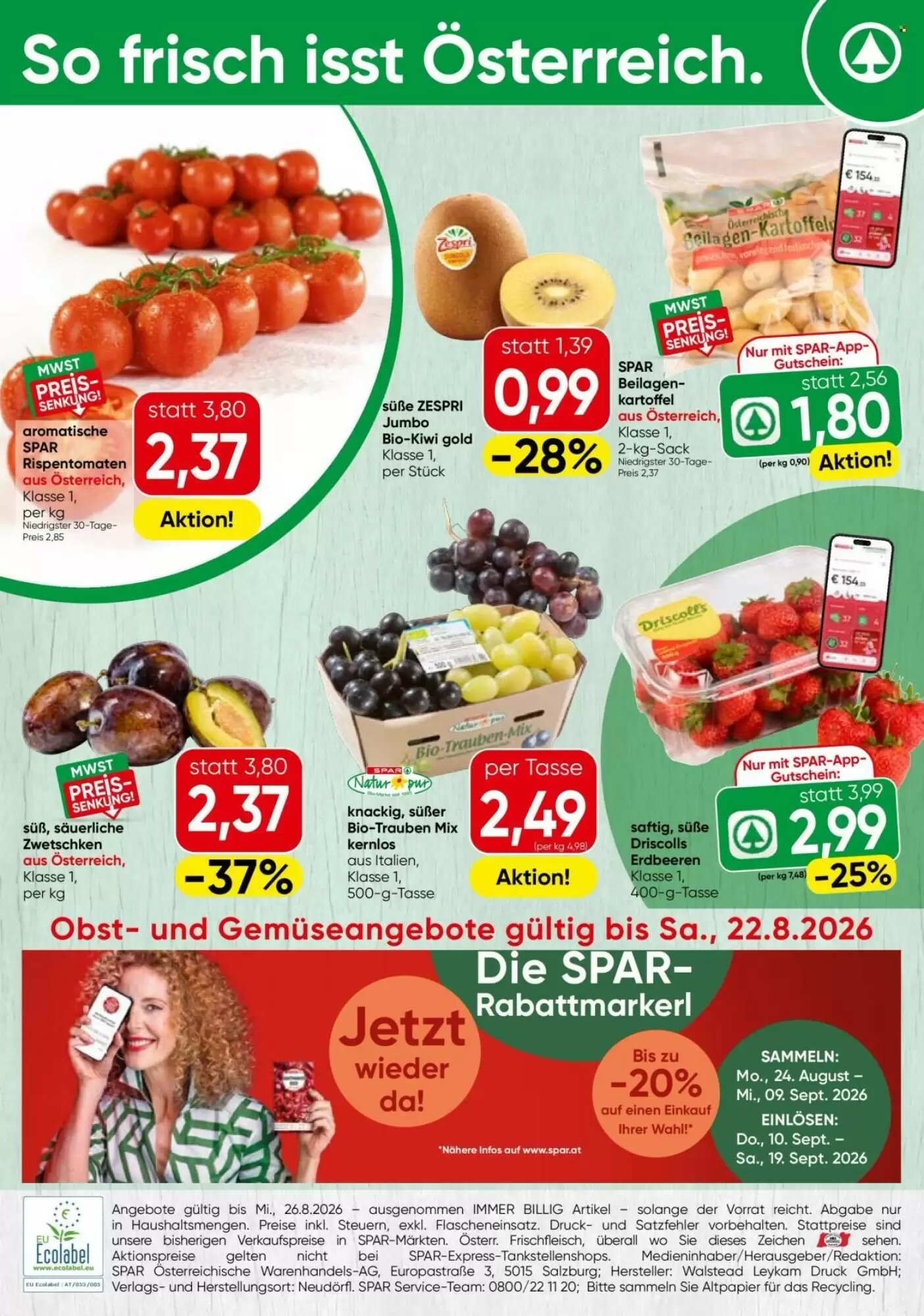 Eurospar Flugblatt (ab 20.08.2026) - Angebote und Prospekt - Seite 12