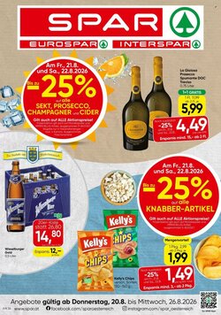 Eurospar Flugblatt (ab 20.08.2026) - Angebote und Prospekt