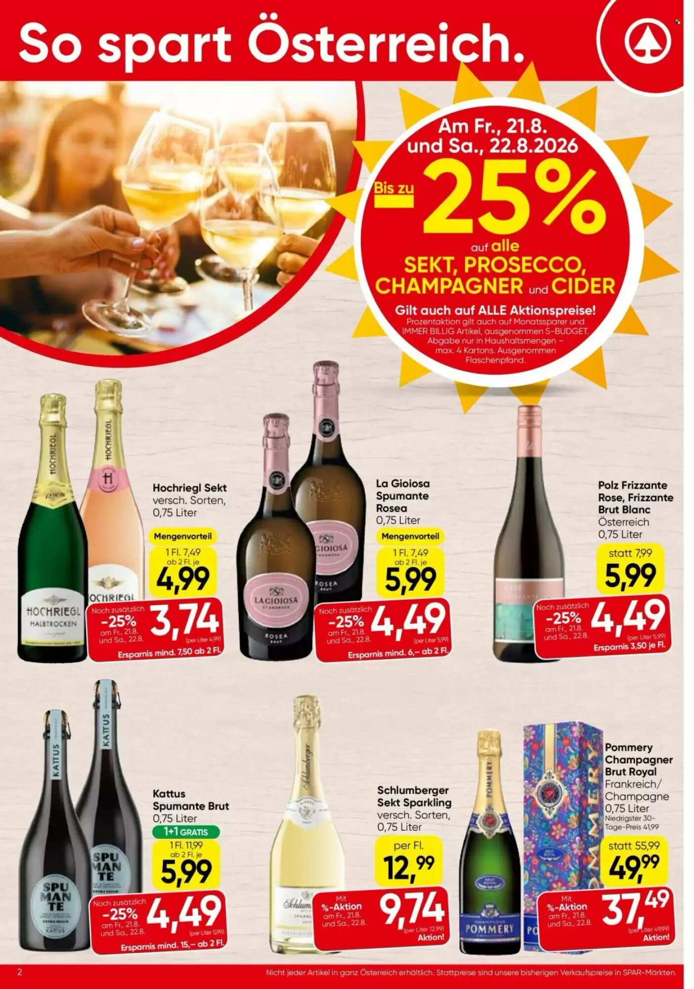 Eurospar Flugblatt (ab 20.08.2026) - Angebote und Prospekt - Seite 2