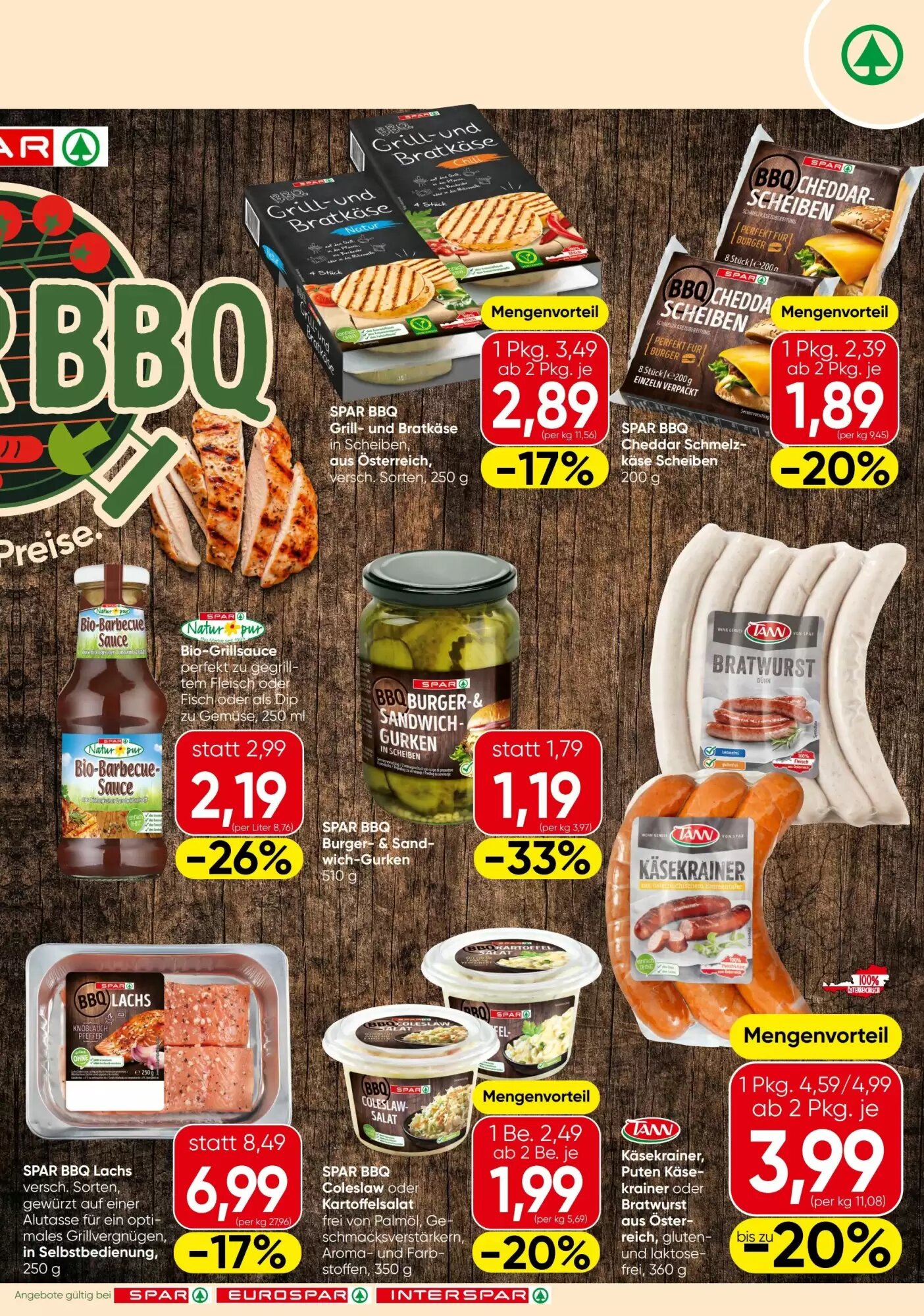 Spar Flugblatt (ab 20.08.2026) - Angebote und Prospekt - Seite 15