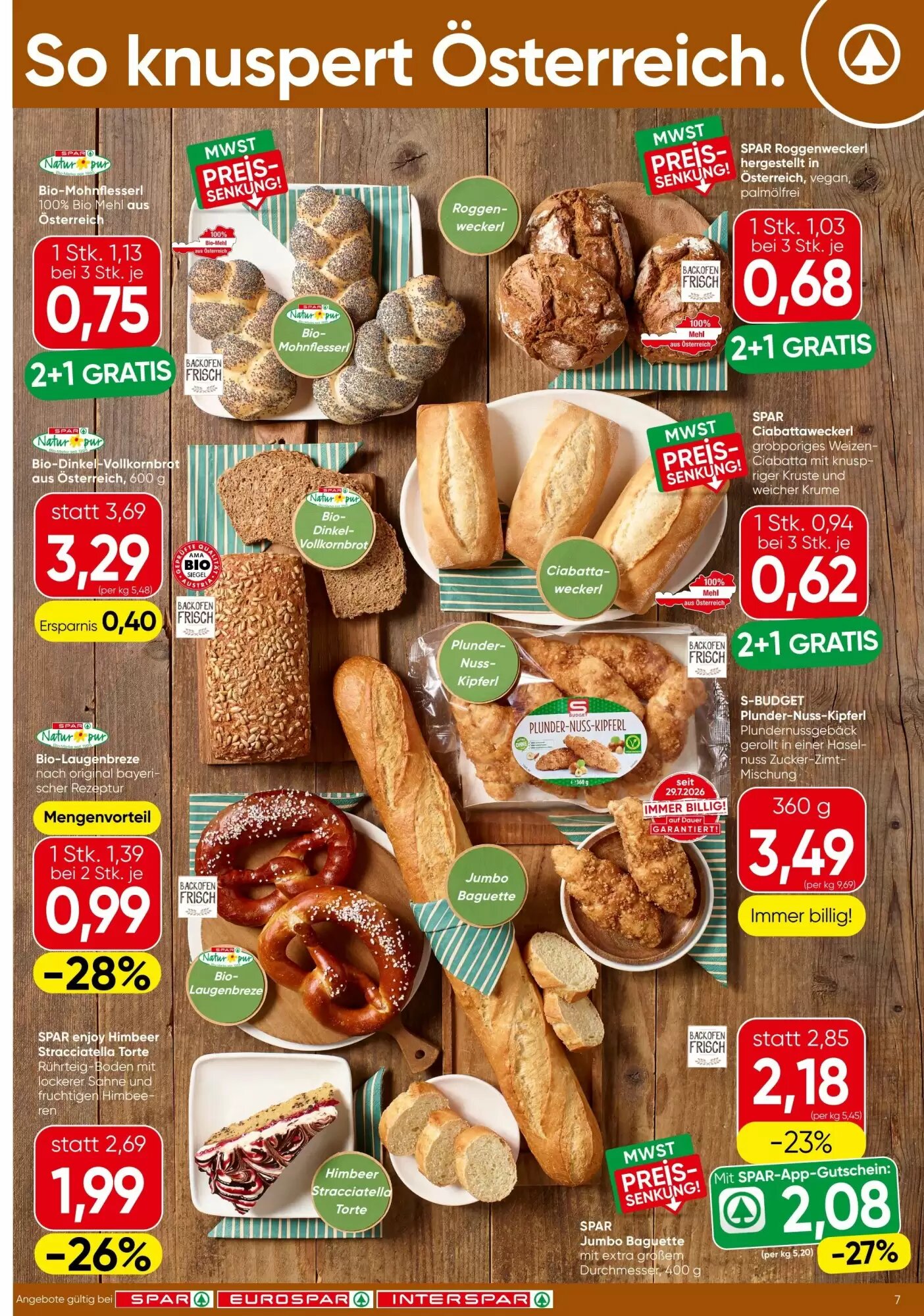 Spar Flugblatt (ab 20.08.2026) - Angebote und Prospekt - Seite 7