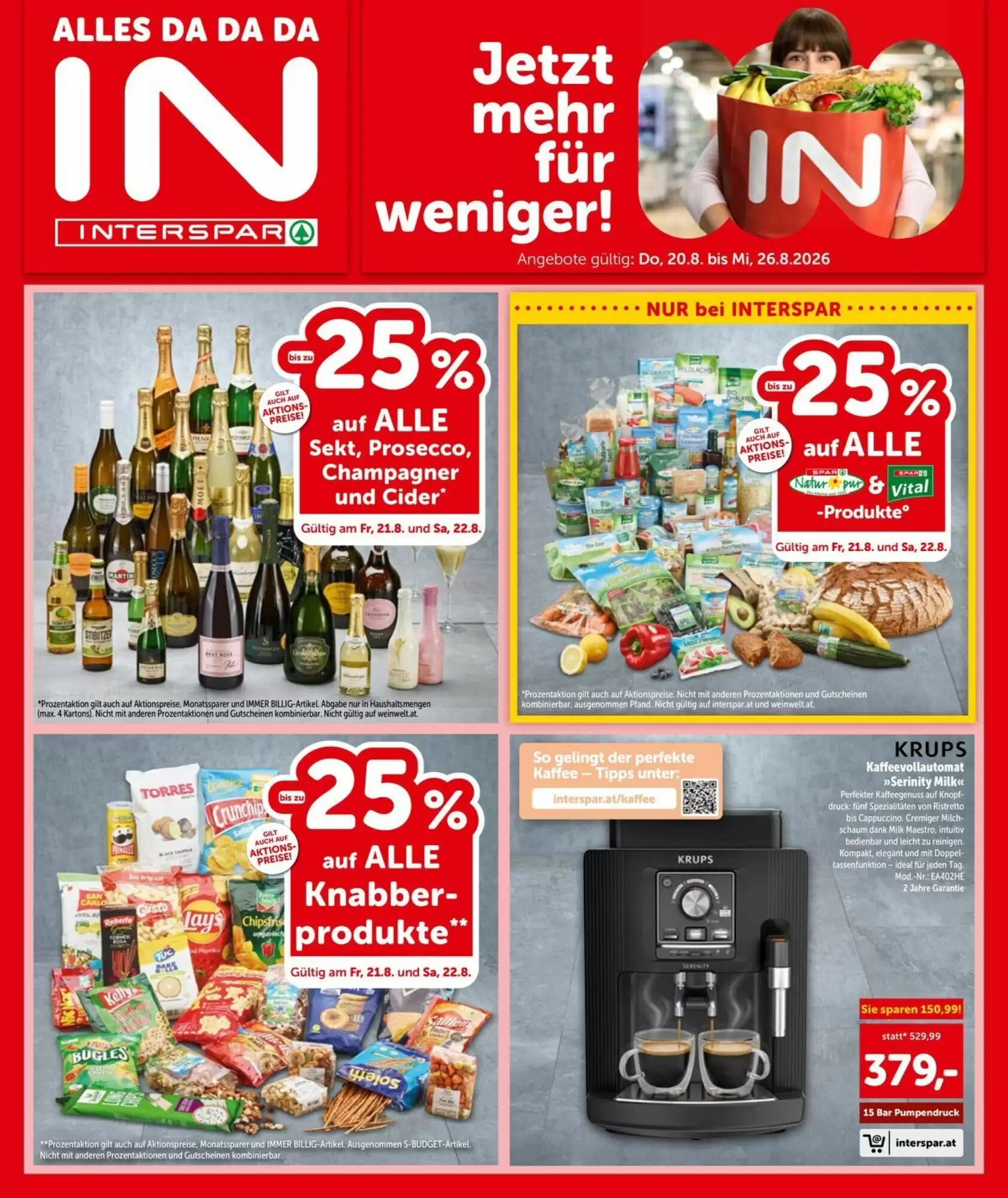 Interspar Flugblatt (ab 20.08.2026) - Angebote und Prospekt - Seite 1
