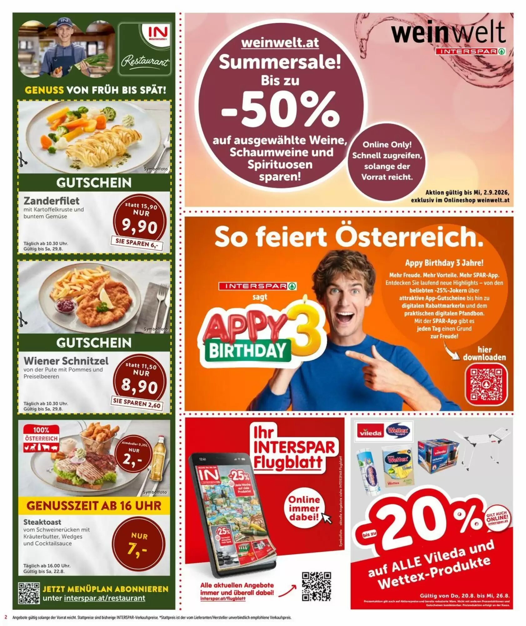 Interspar Flugblatt (ab 20.08.2026) - Angebote und Prospekt - Seite 2