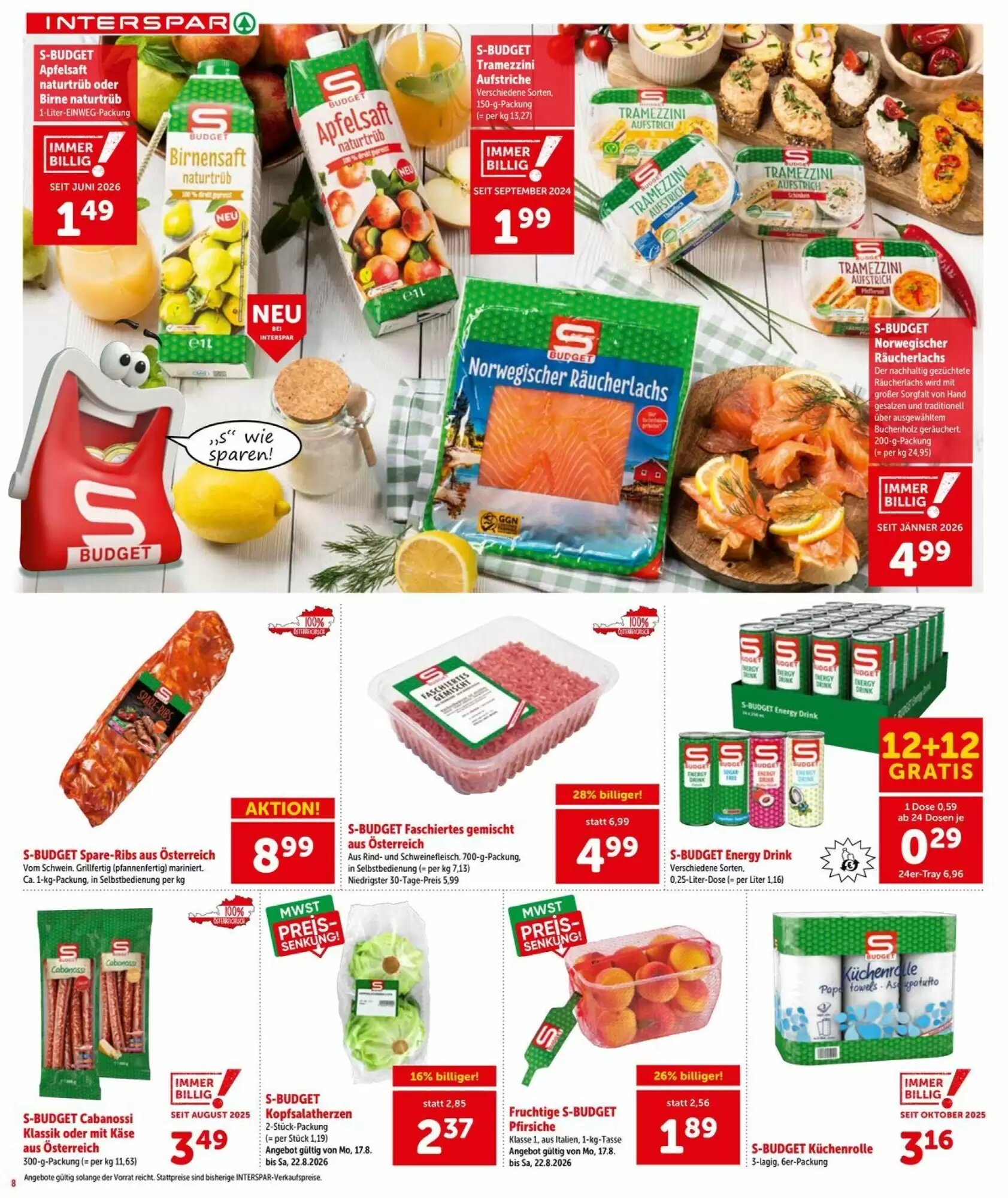 Interspar Flugblatt (ab 20.08.2026) - Angebote und Prospekt - Seite 8