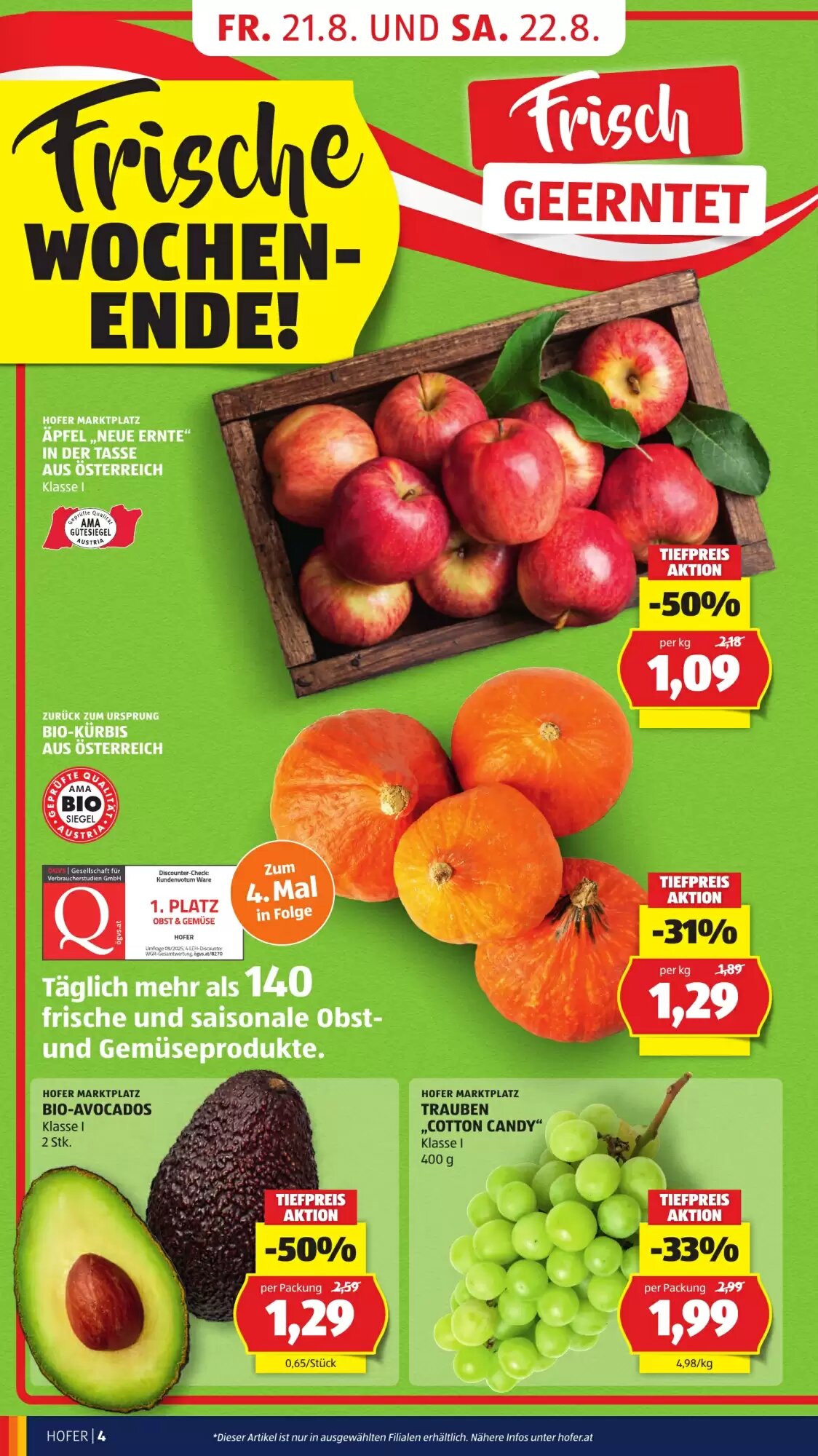 Hofer Flugblatt (ab 21.08.2026) - Angebote und Prospekt - Seite 14