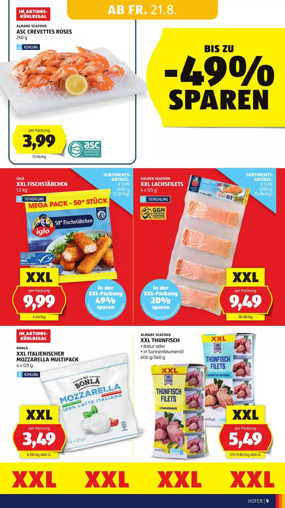 Hofer Flugblatt (ab 21.08.2026) - Angebote und Prospekt - Seite 19