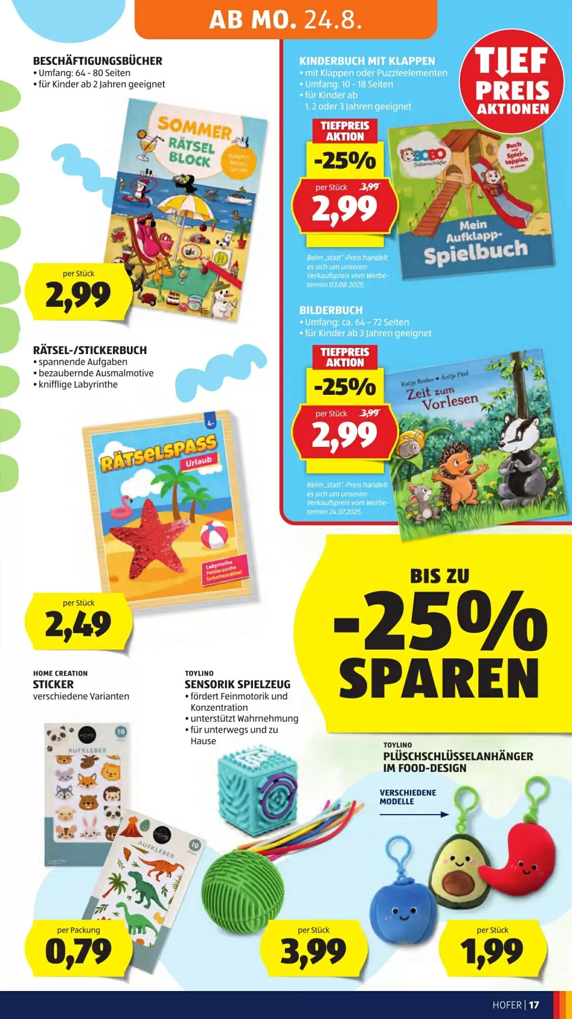 Hofer Flugblatt (ab 21.08.2026) - Angebote und Prospekt - Seite 29