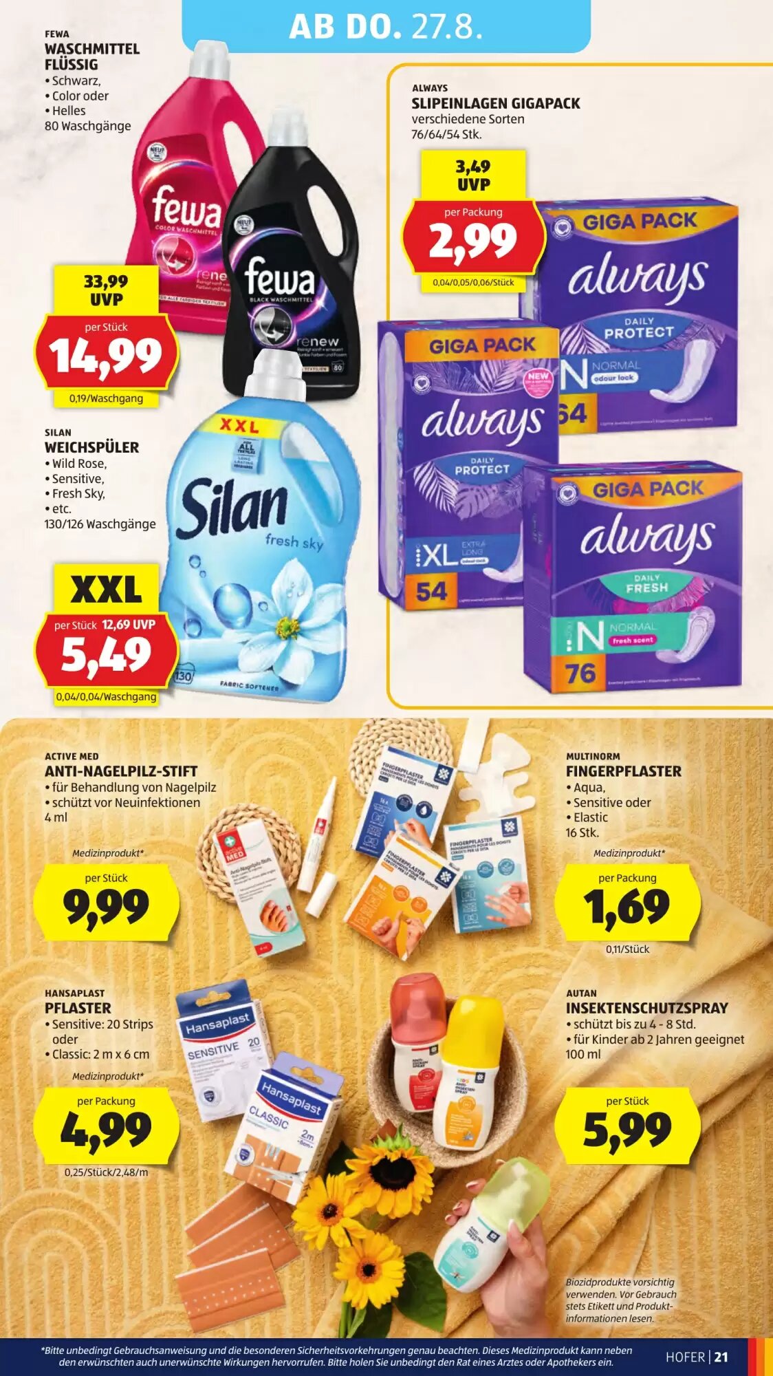 Hofer Flugblatt (ab 21.08.2026) - Angebote und Prospekt - Seite 33