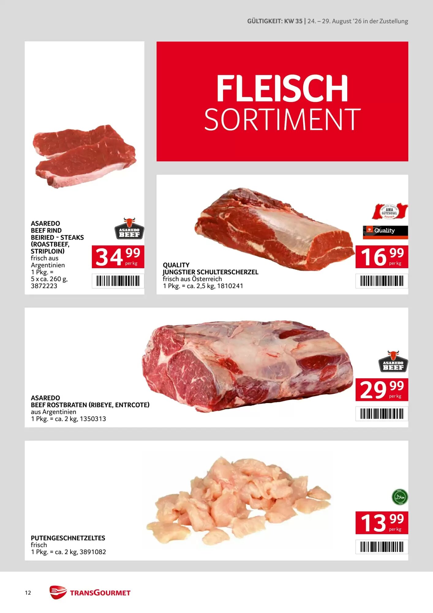 Transgourmet Flugblatt (ab 24.08.2026) - Angebote und Prospekt - Seite 12