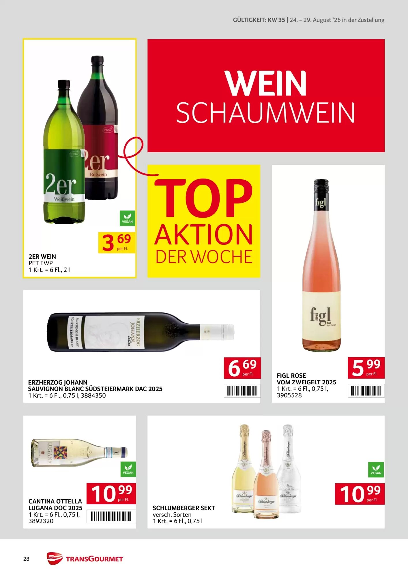 Transgourmet Flugblatt (ab 24.08.2026) - Angebote und Prospekt - Seite 28