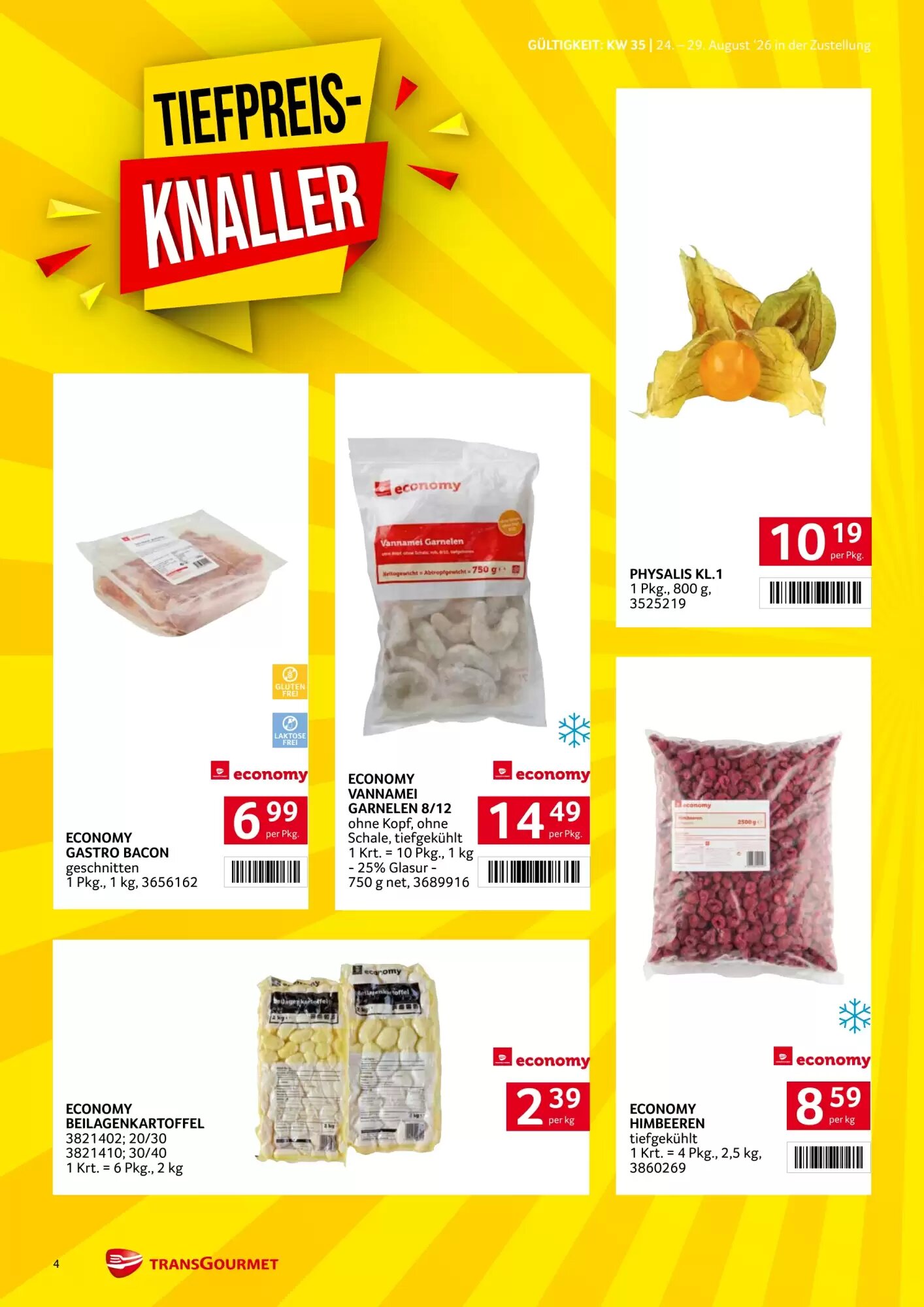 Transgourmet Flugblatt (ab 24.08.2026) - Angebote und Prospekt - Seite 4