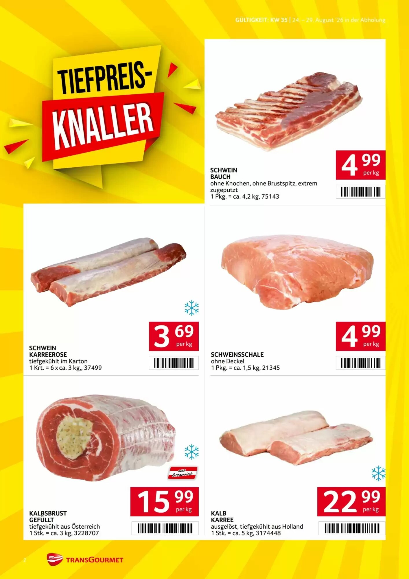 Transgourmet Flugblatt (ab 24.08.2026) - Angebote und Prospekt - Seite 2