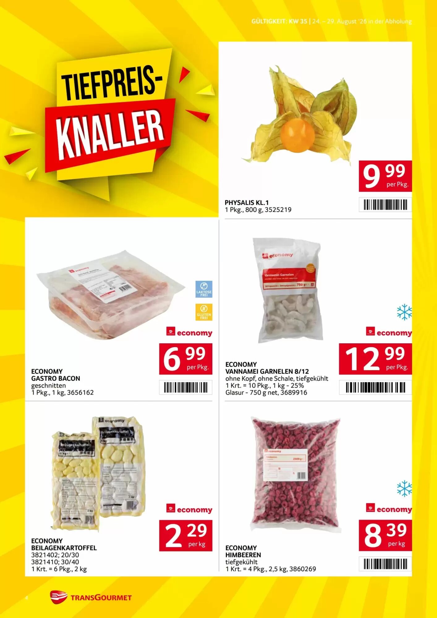 Transgourmet Flugblatt (ab 24.08.2026) - Angebote und Prospekt - Seite 4