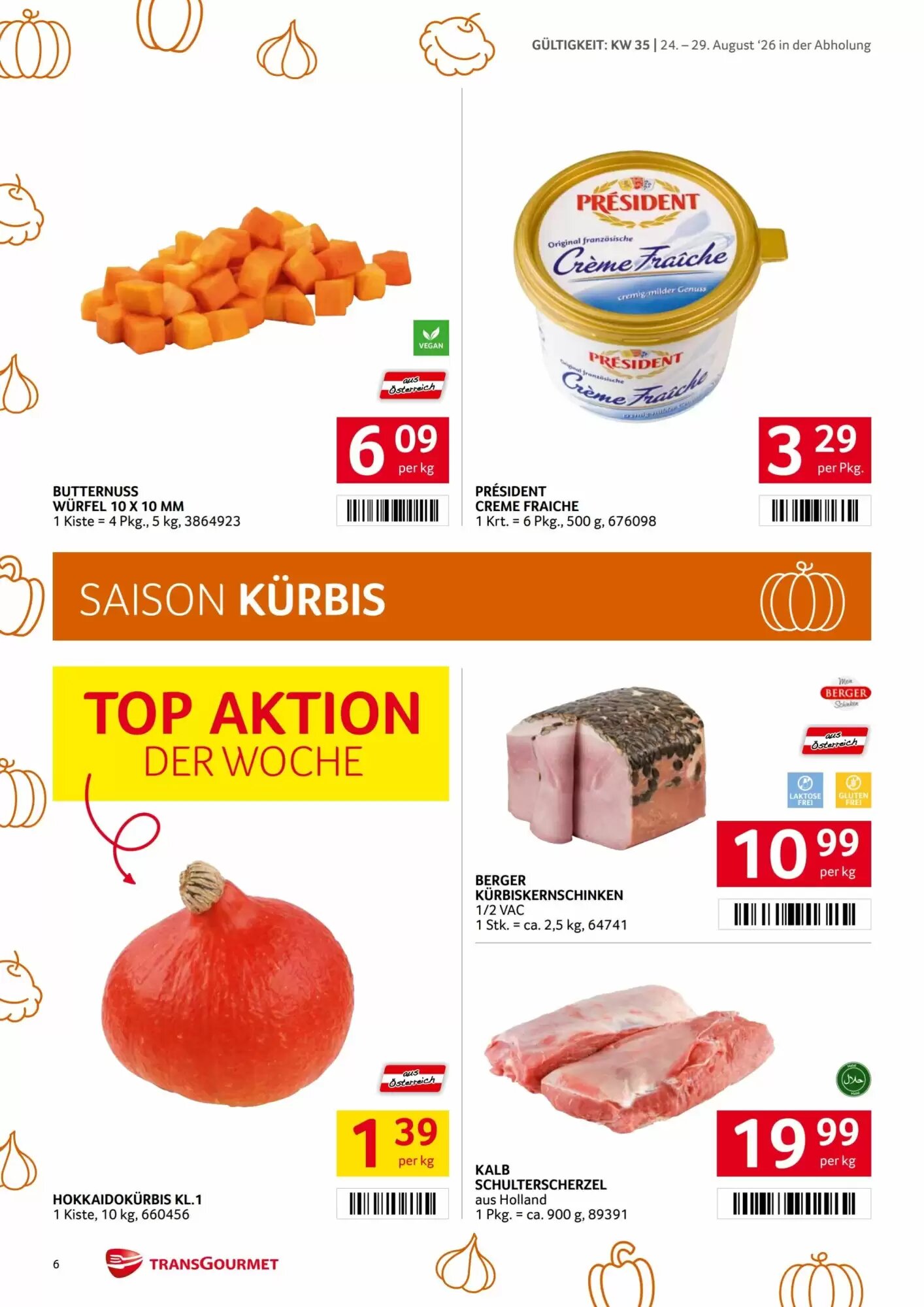 Transgourmet Flugblatt (ab 24.08.2026) - Angebote und Prospekt - Seite 6