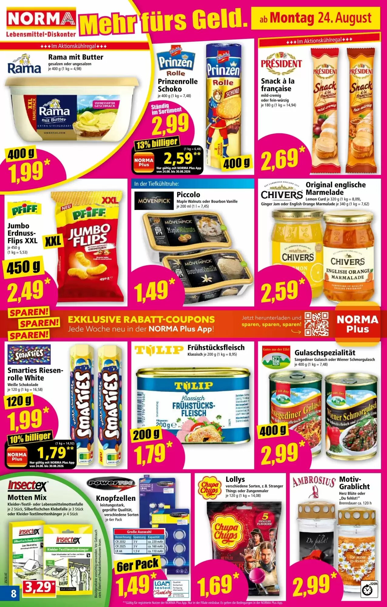 Norma Flugblatt (ab 24.08.2026) - Angebote und Prospekt - Seite 8