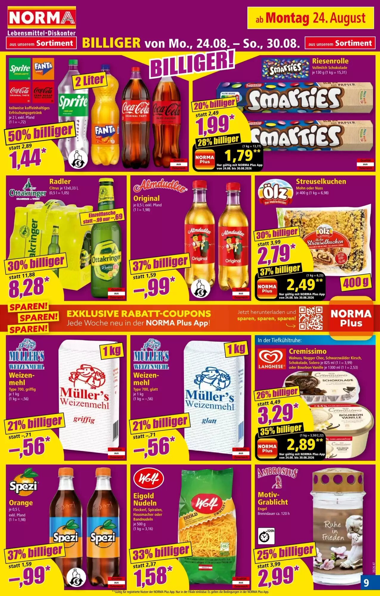 Norma Flugblatt (ab 24.08.2026) - Angebote und Prospekt - Seite 9