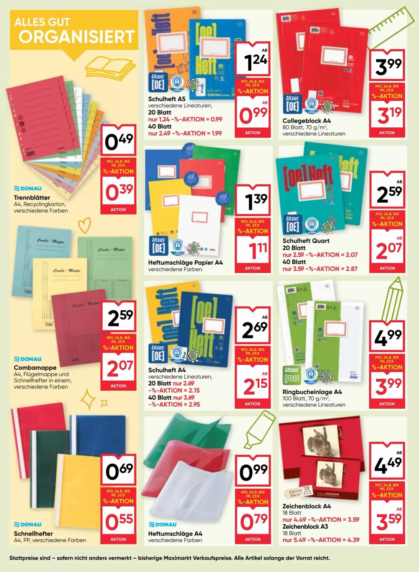 Maximarkt Flugblatt (ab 24.08.2026) - Angebote und Prospekt - Seite 10