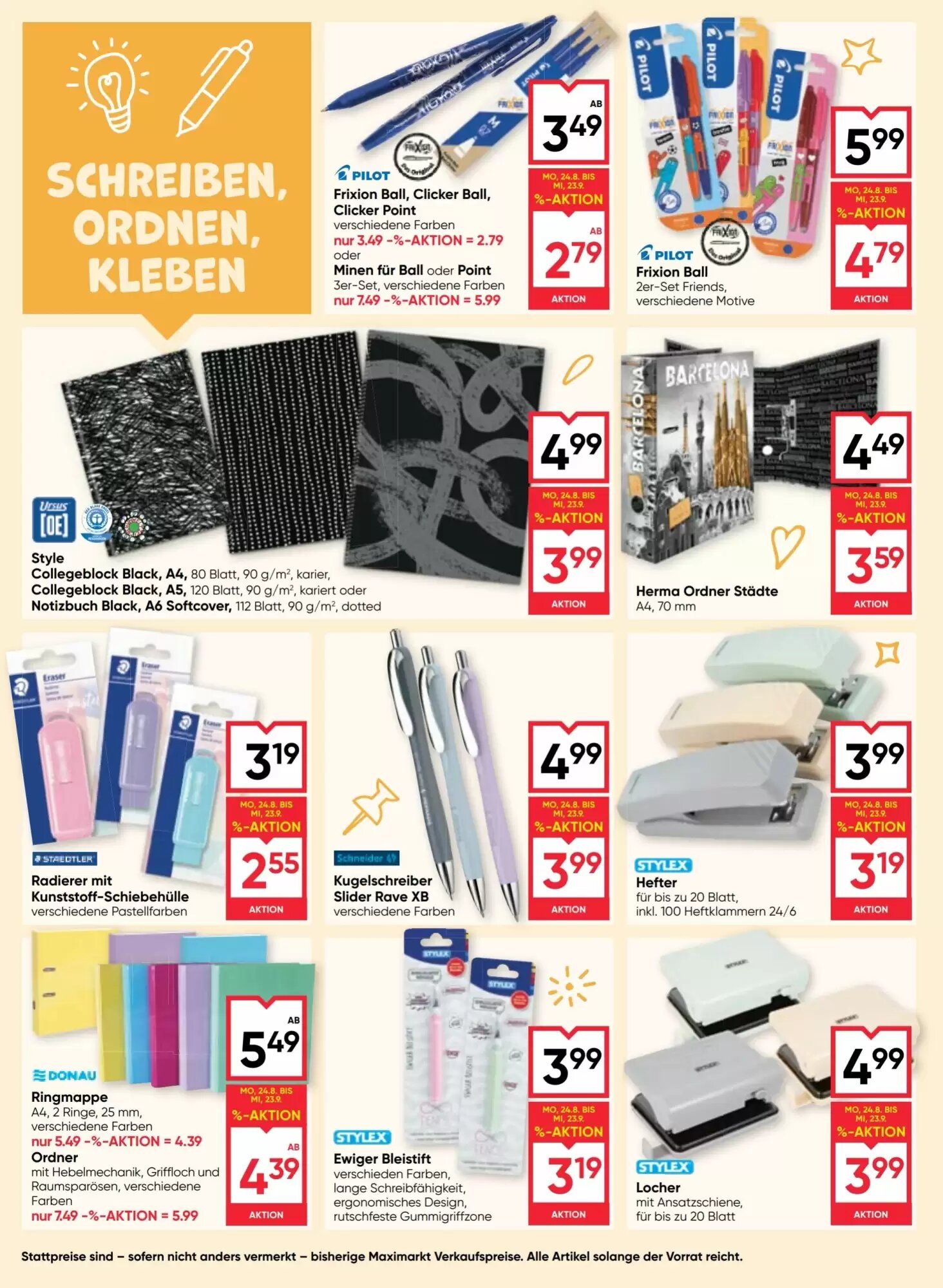 Maximarkt Flugblatt (ab 24.08.2026) - Angebote und Prospekt - Seite 8