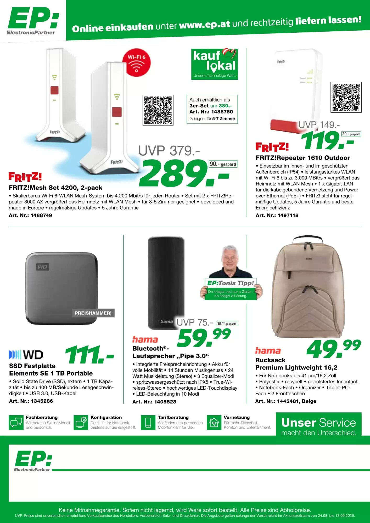 EP Flugblatt (ab 24.08.2026) - Angebote und Prospekt - Seite 16