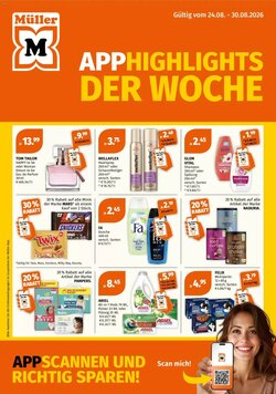 Müller Flugblatt (ab 24.08.2026) - Angebote und Prospekt