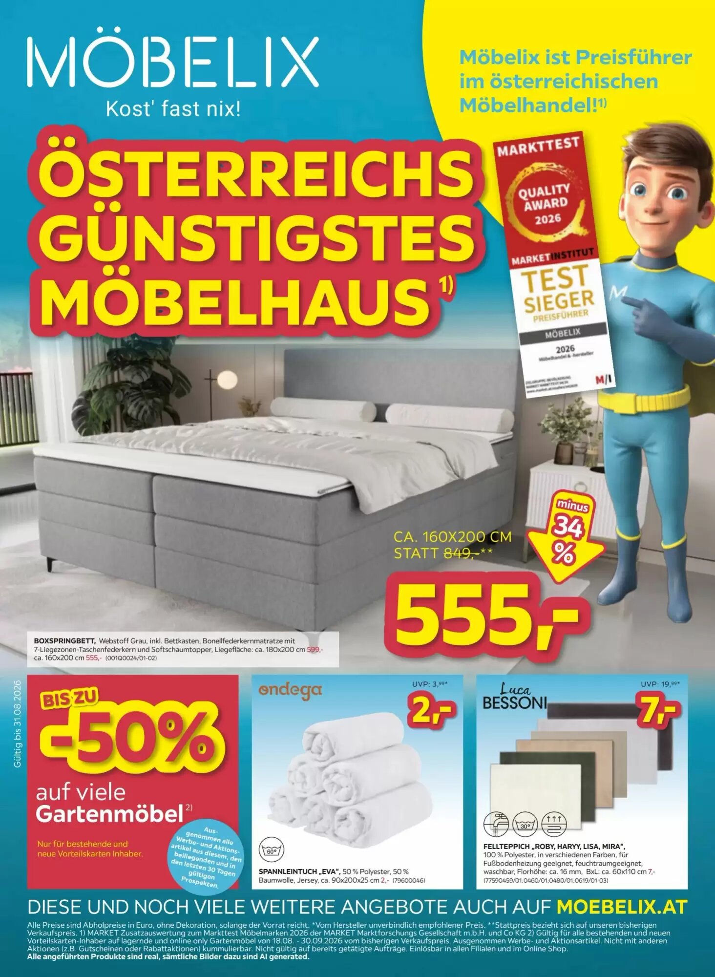 Möbelix Flugblatt (ab 25.08.2026) - Angebote und Prospekt - Seite 1