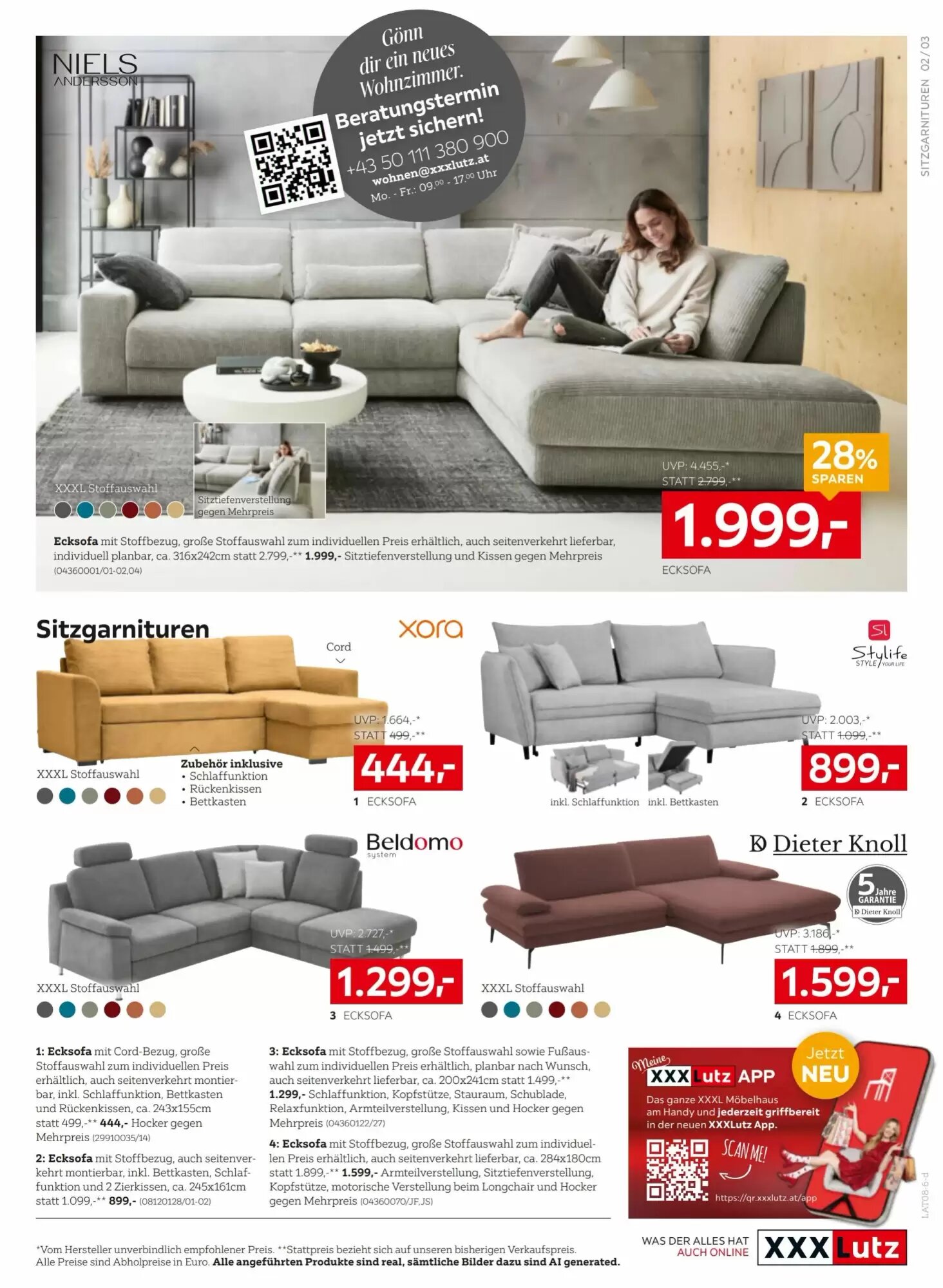 XXXLutz Flugblatt (ab 25.08.2026) - Angebote und Prospekt - Seite 3