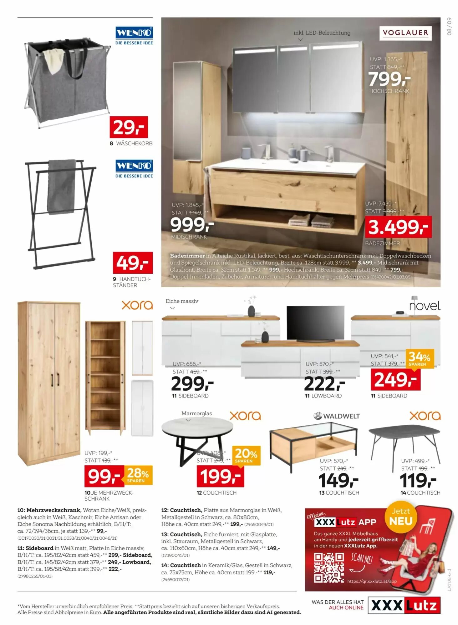 XXXLutz Flugblatt (ab 25.08.2026) - Angebote und Prospekt - Seite 9