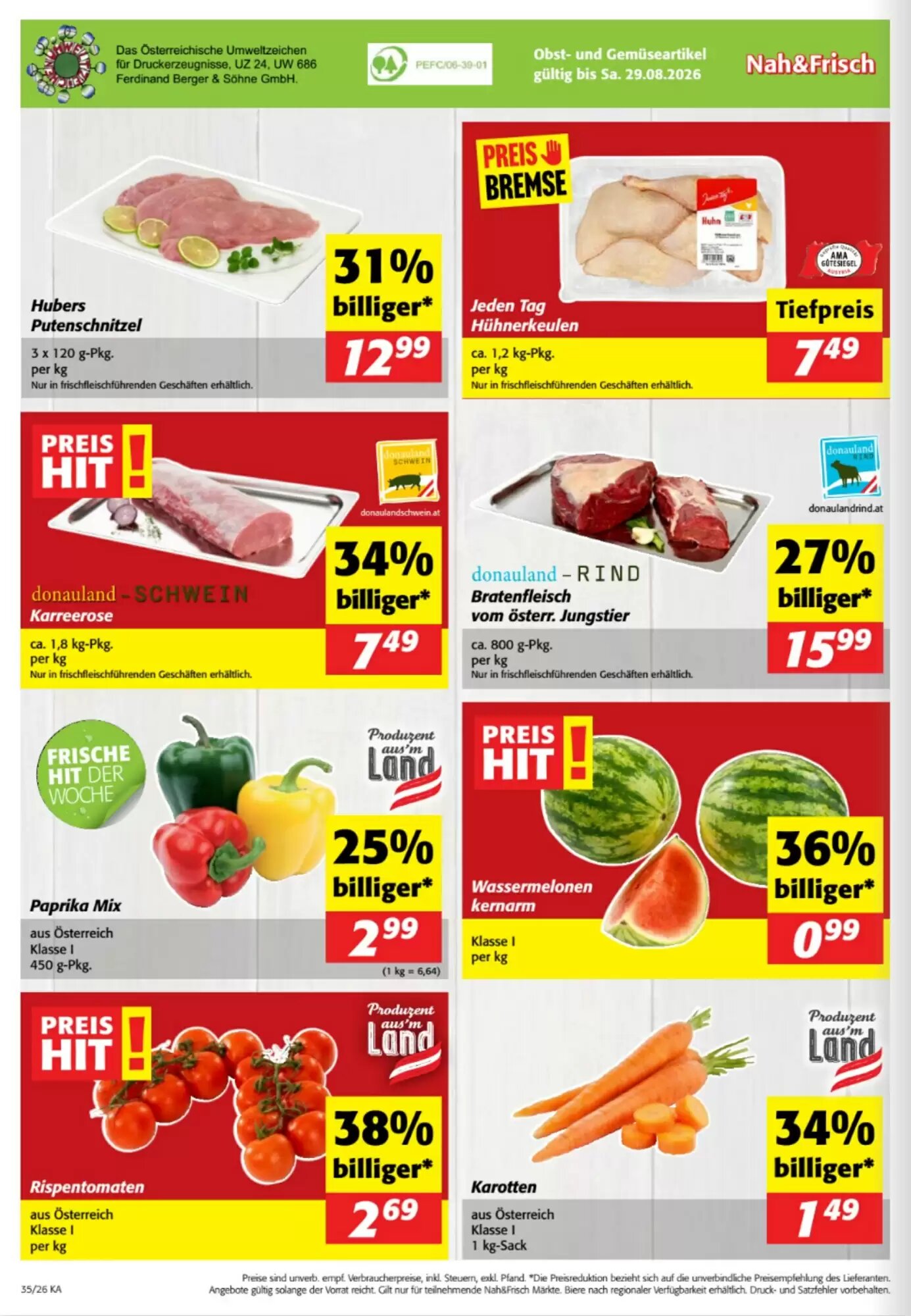 Nah&Frisch Flugblatt (ab 26.08.2026) - Angebote und Prospekt - Seite 8