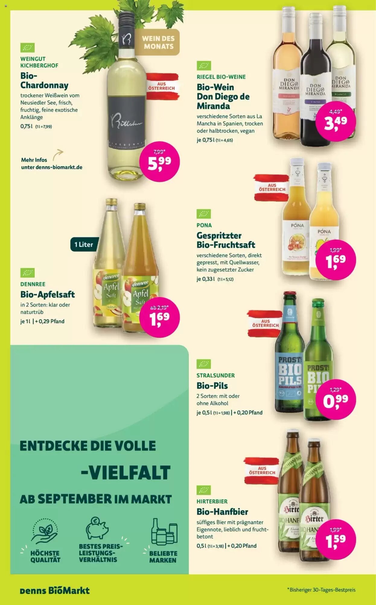 Denn's Biomarkt Flugblatt (ab 26.08.2026) - Angebote und Prospekt - Seite 12