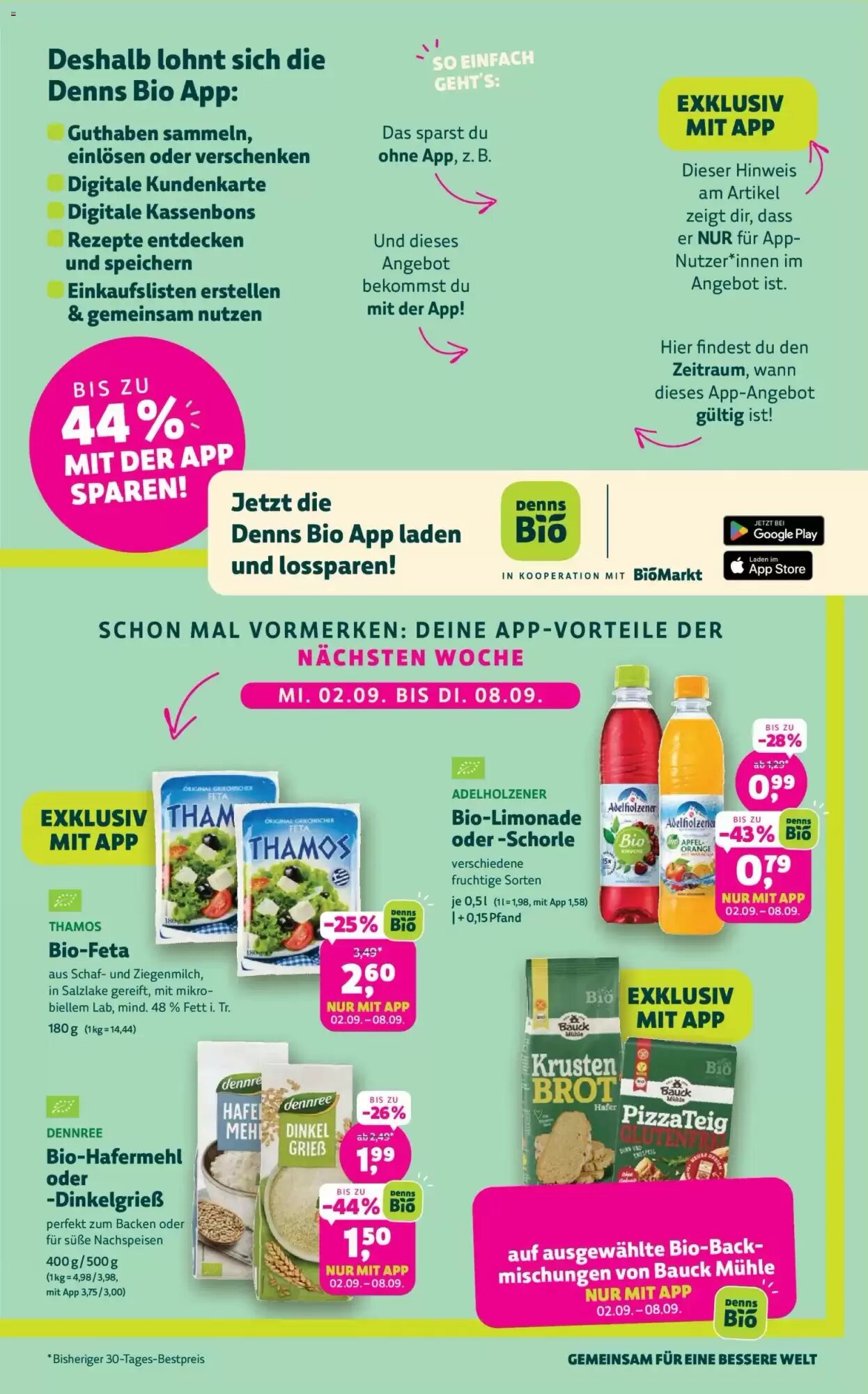 Denn's Biomarkt Flugblatt (ab 26.08.2026) - Angebote und Prospekt - Seite 3