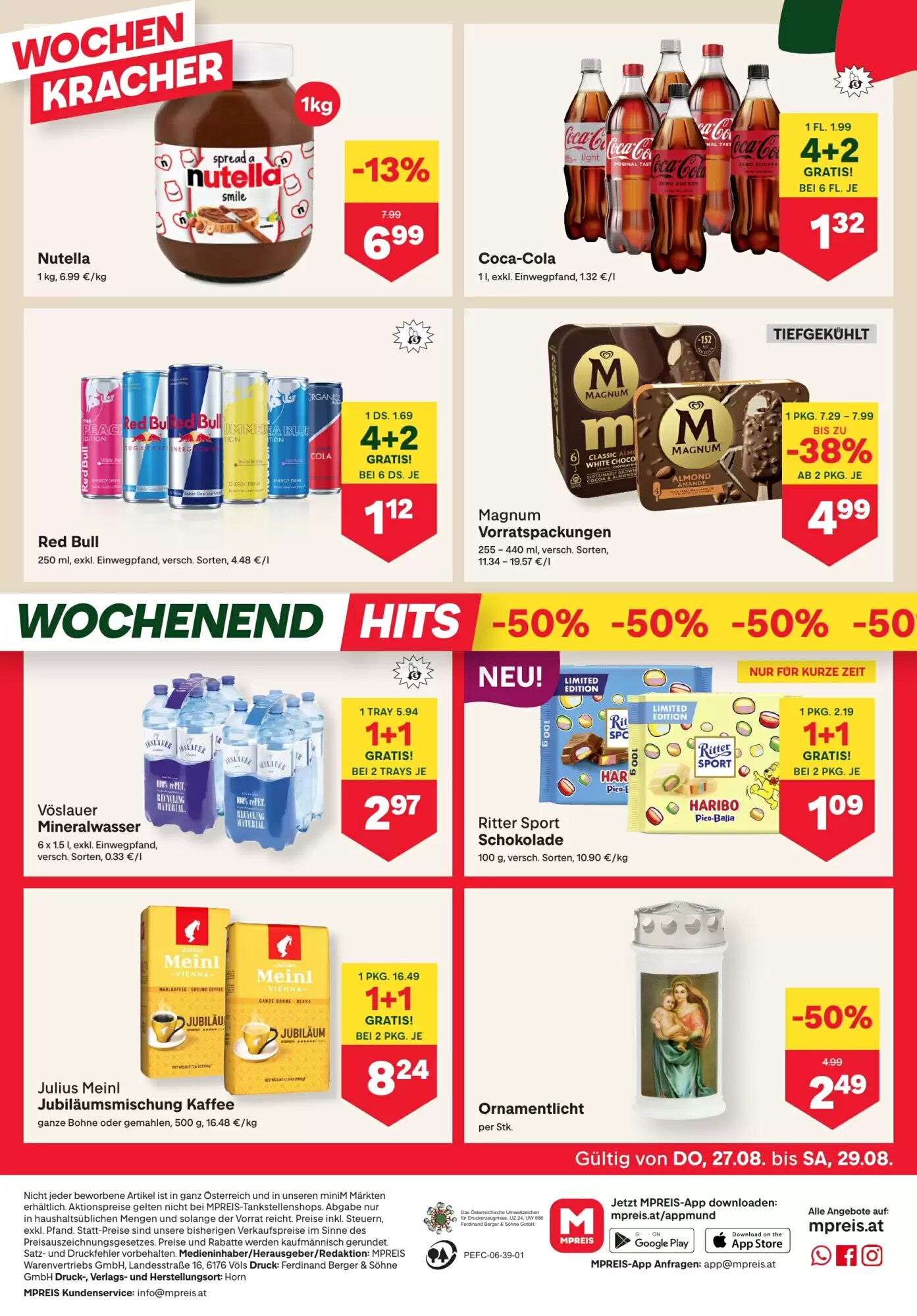 MPreis Flugblatt (ab 27.08.2026) - Angebote und Prospekt - Seite 12