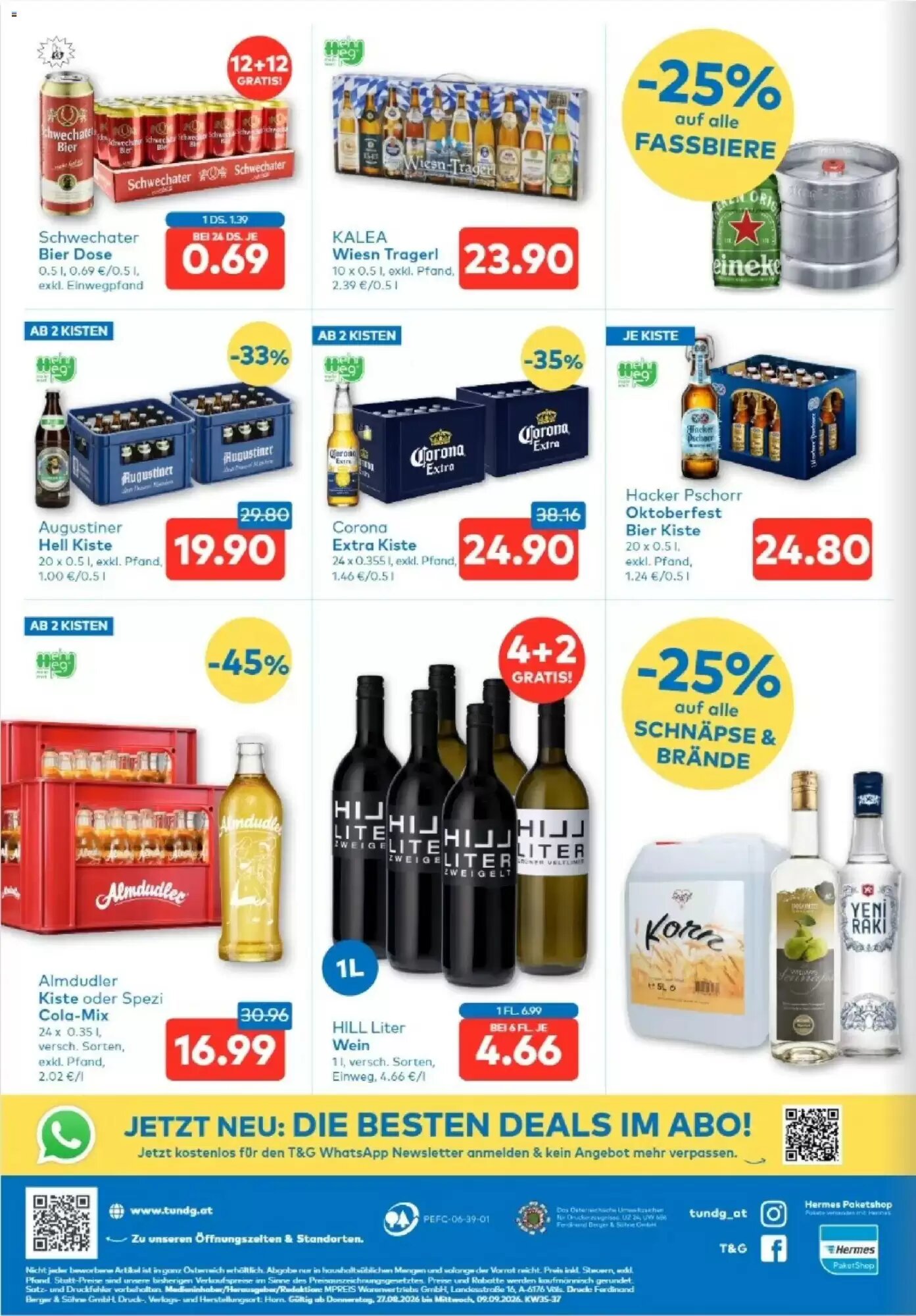 T&G Flugblatt (ab 27.08.2026) - Angebote und Prospekt - Seite 8