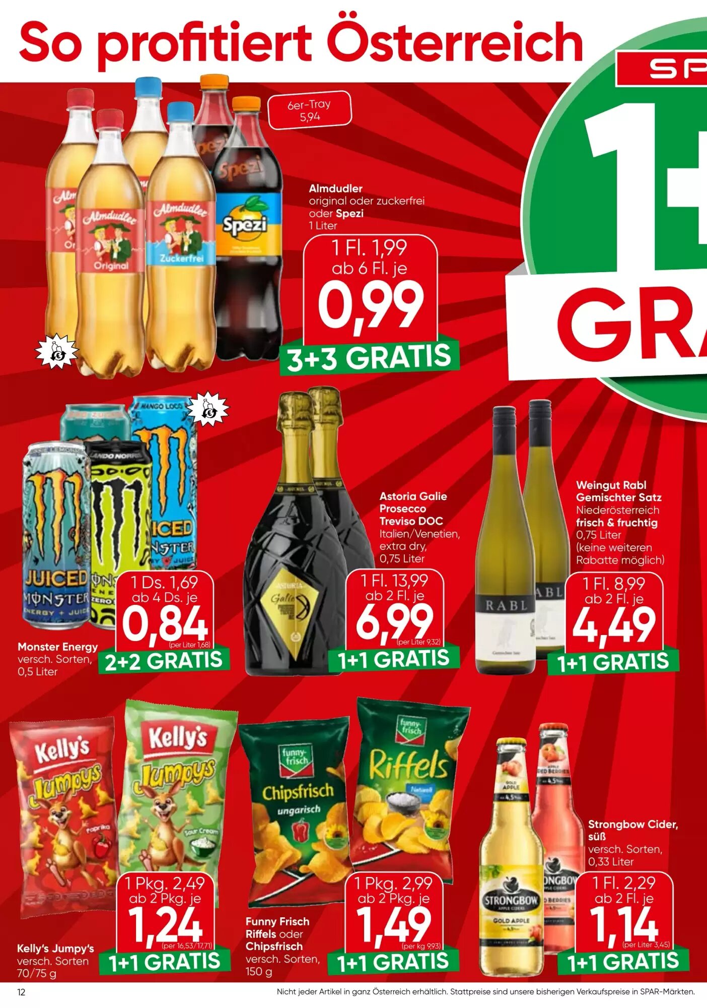 Spar Flugblatt (ab 27.08.2026) - Angebote und Prospekt - Seite 12