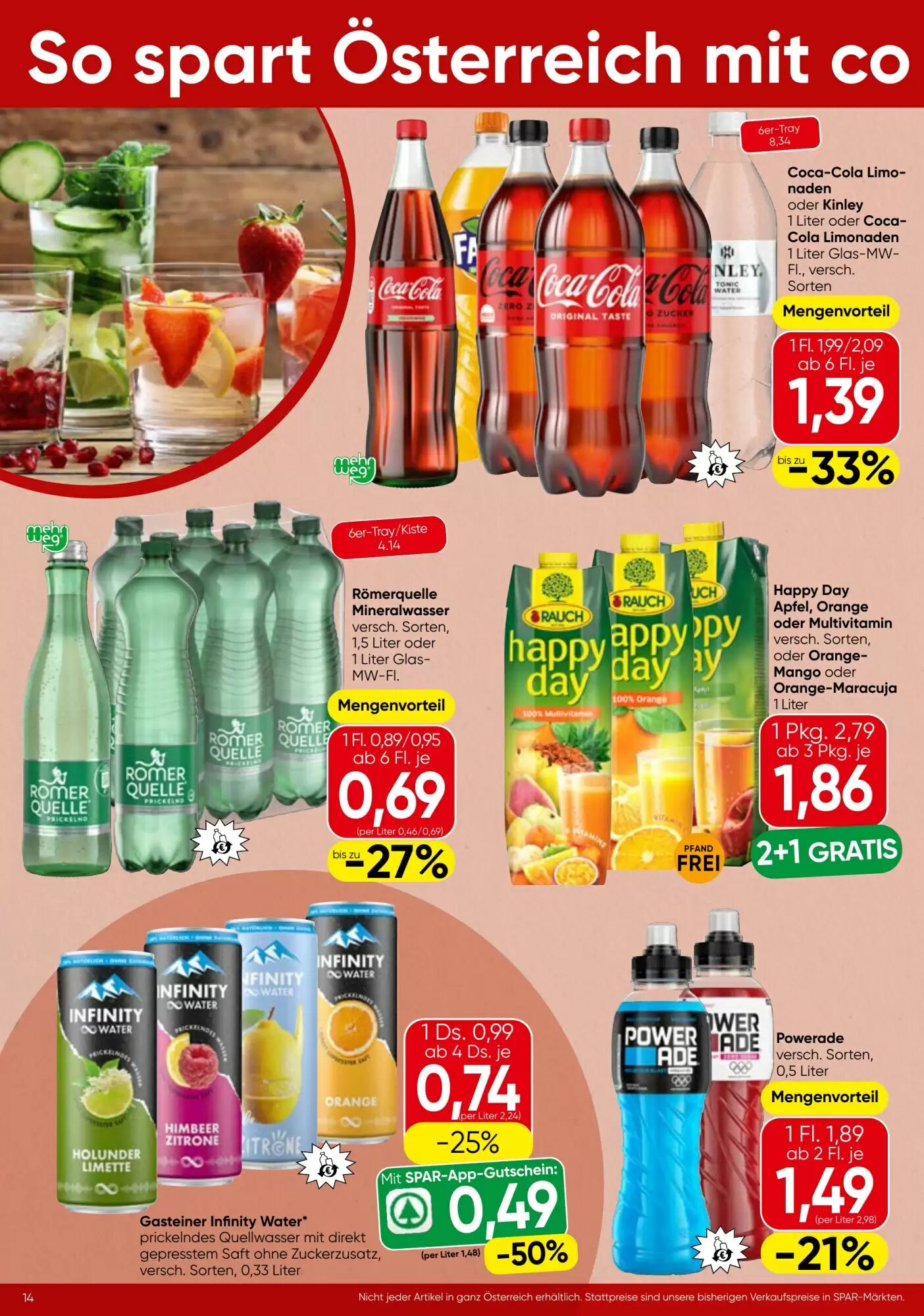 Spar Flugblatt (ab 27.08.2026) - Angebote und Prospekt - Seite 14