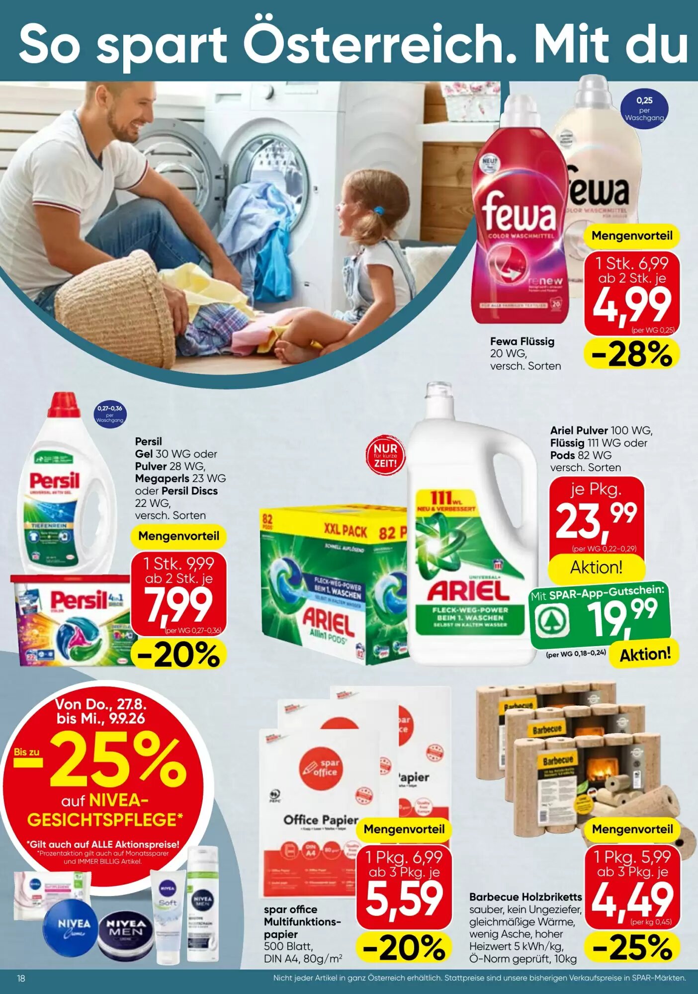 Spar Flugblatt (ab 27.08.2026) - Angebote und Prospekt - Seite 18