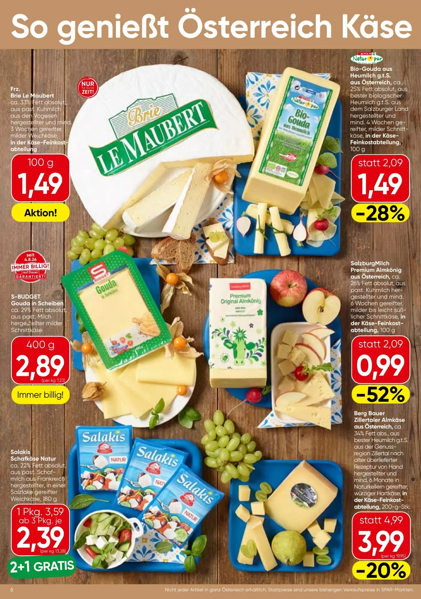 Spar Flugblatt (ab 27.08.2026) - Angebote und Prospekt - Seite 6