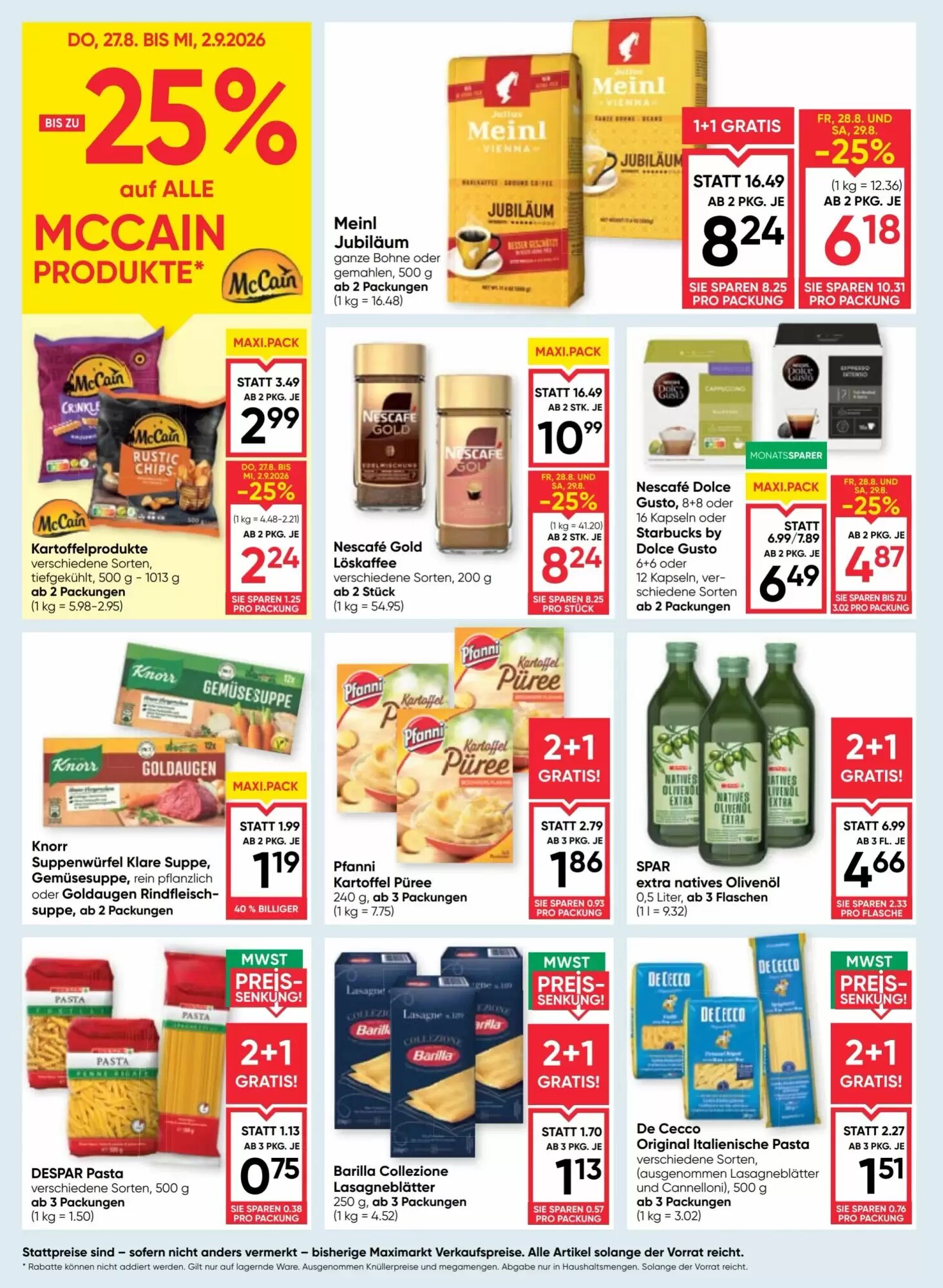 Maximarkt Flugblatt (ab 27.08.2026) - Angebote und Prospekt - Seite 10